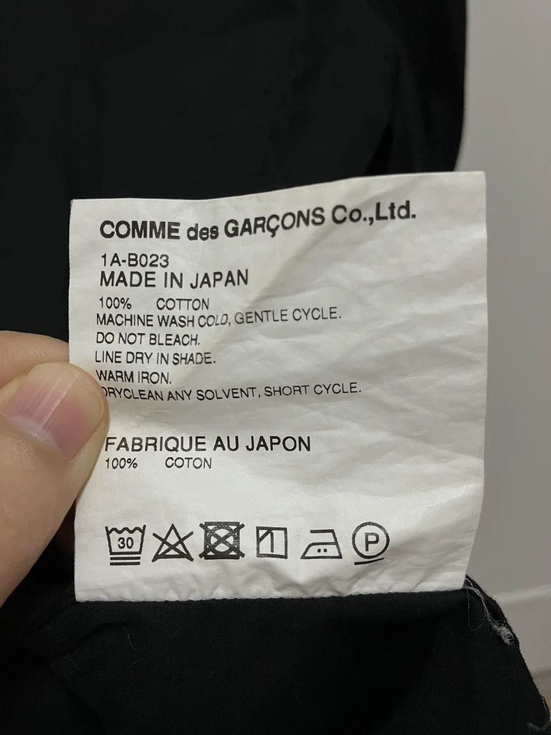 Comme des Garcons Comme Des Garcons Cotton Foundation Crew Neck Shirt Size XS / US 0-2 / IT 36-38 - 5 Thumbnail