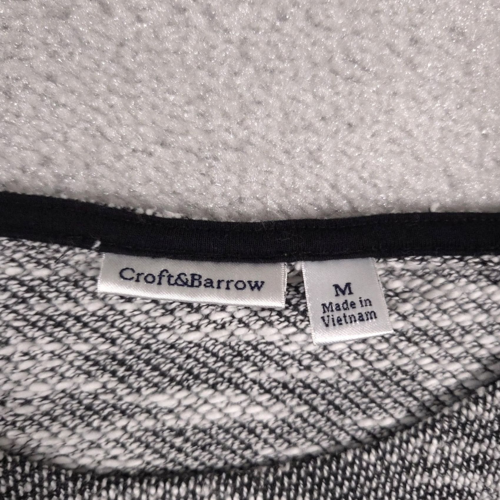 Croft & Barrow Croft & Barrow Sweater Womens Medium Gray Knit Pullover Long Sleeve Cotton Blend Size M / US 6-8 / IT 42-44 - 5 Thumbnail