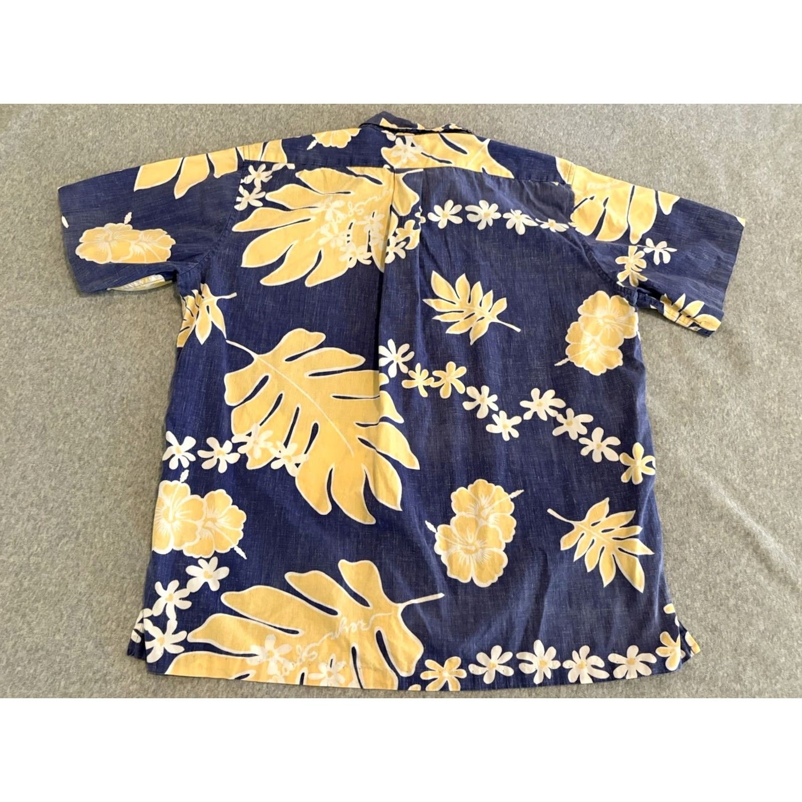Reyn Spooner Reyn Spooner Commemorative Classics Half Button Floral Hawaiian Shirt Medium Men M Blue Short Sleeve Button-Up Satin? Size US M / EU 48-50 / 2 - 4 Thumbnail