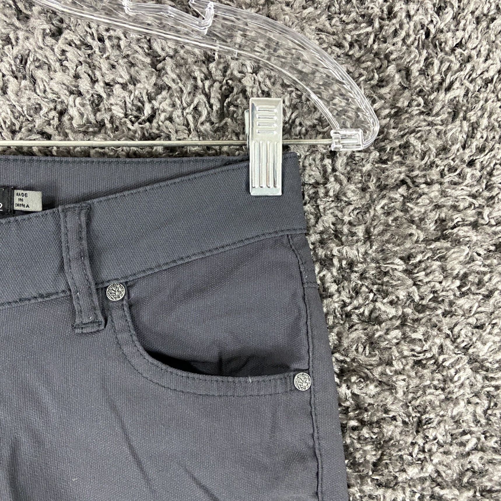 Prana prAna Gray Ankle Pants Women's Regular Size 2 Size 26" / US 2 / IT 38 - 6 Thumbnail