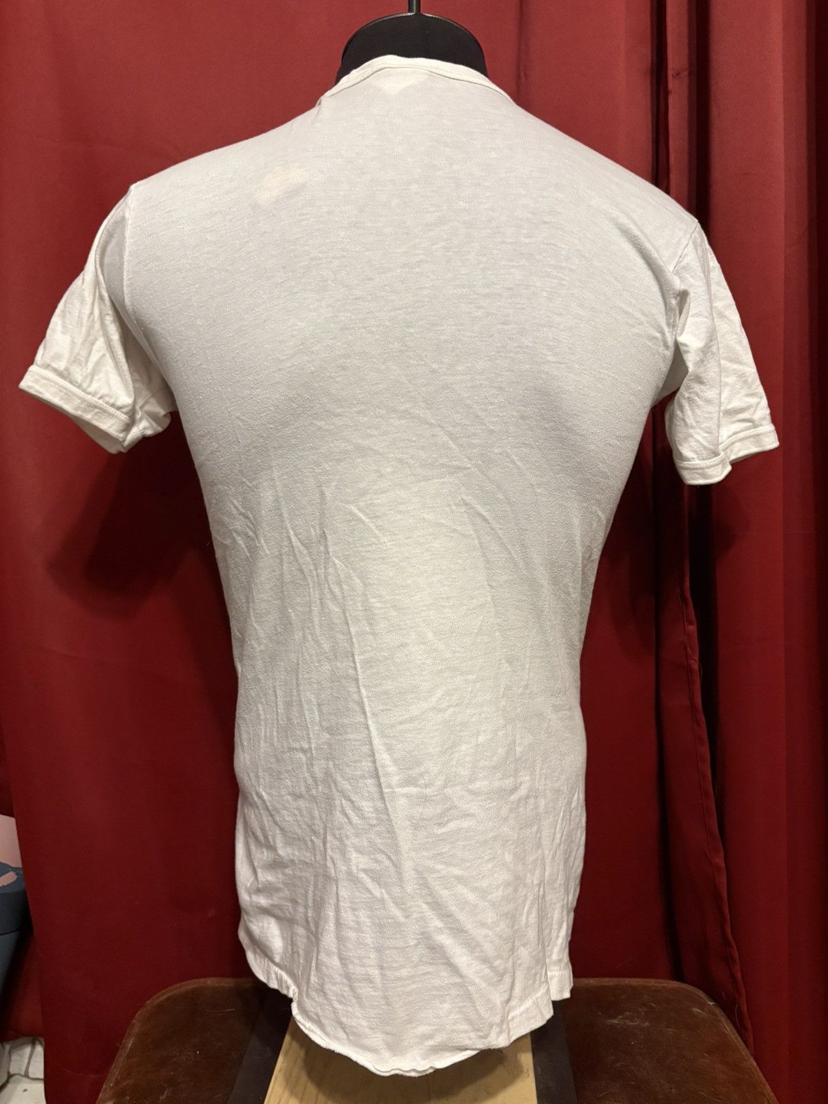 Vintage Vintage Village Drunk Tshirt 80’s Ringer Tee Iron On Grail Size US XL / EU 56 / 4 - 3 Thumbnail