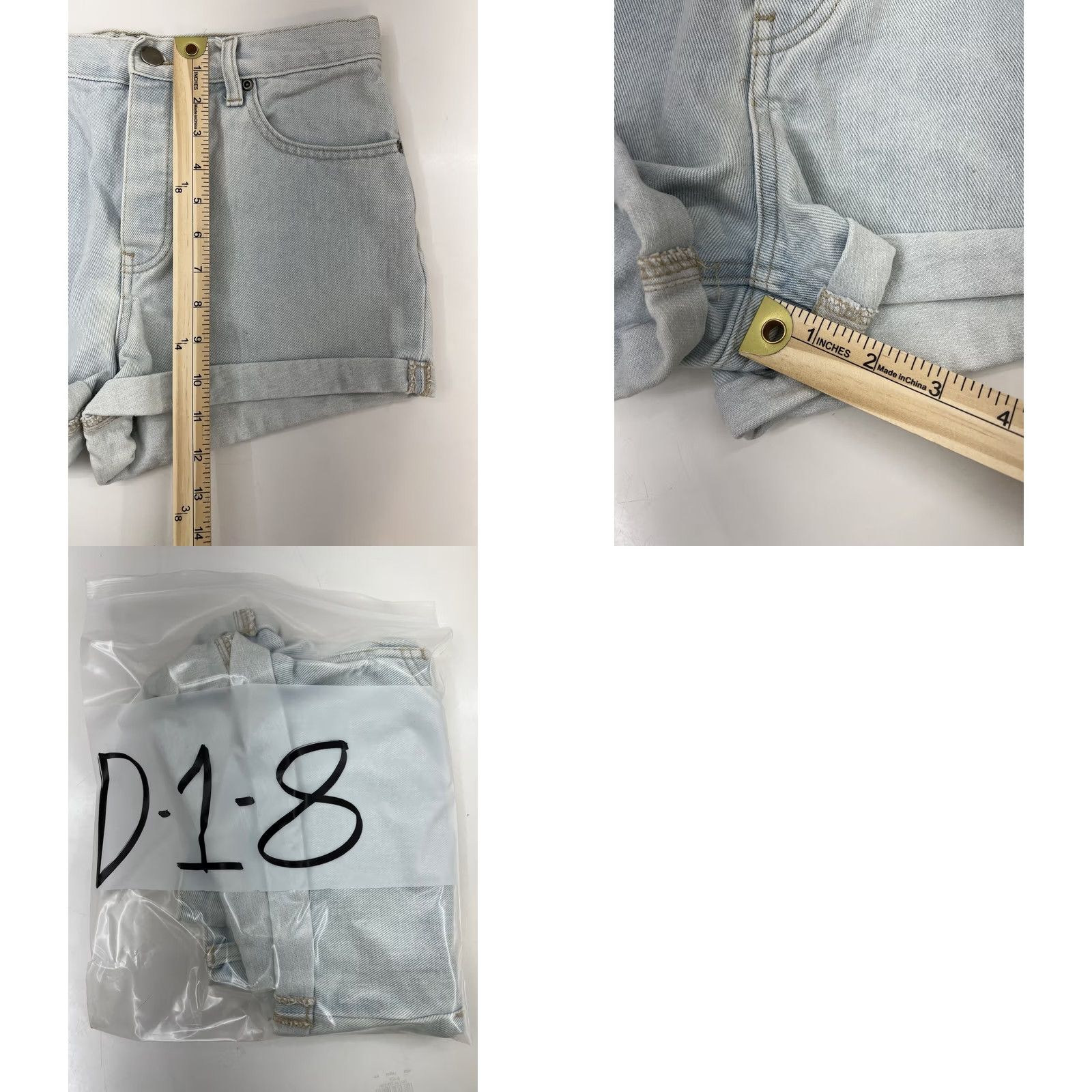 Forever 21 Womens FOREVER 21 Shorts Size 27 Light Denim Jean Shorts Size 27" / US 4 / IT 40 - 8 Thumbnail