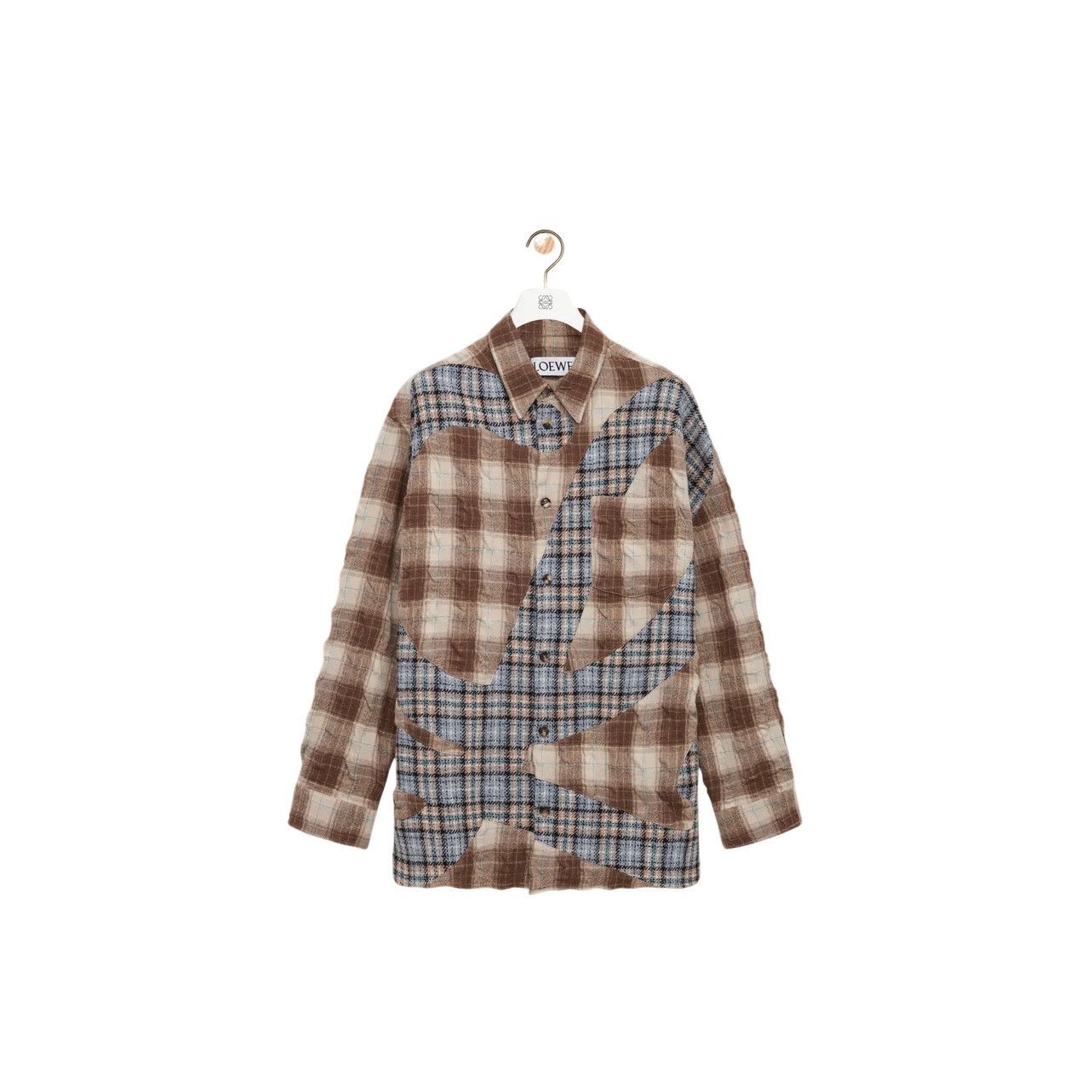 Loewe LOEWE $1950 Brown/Gray Shirt New & Authentic (Men's size:L;) Size US L / EU 52-54 / 3 - 1 Preview