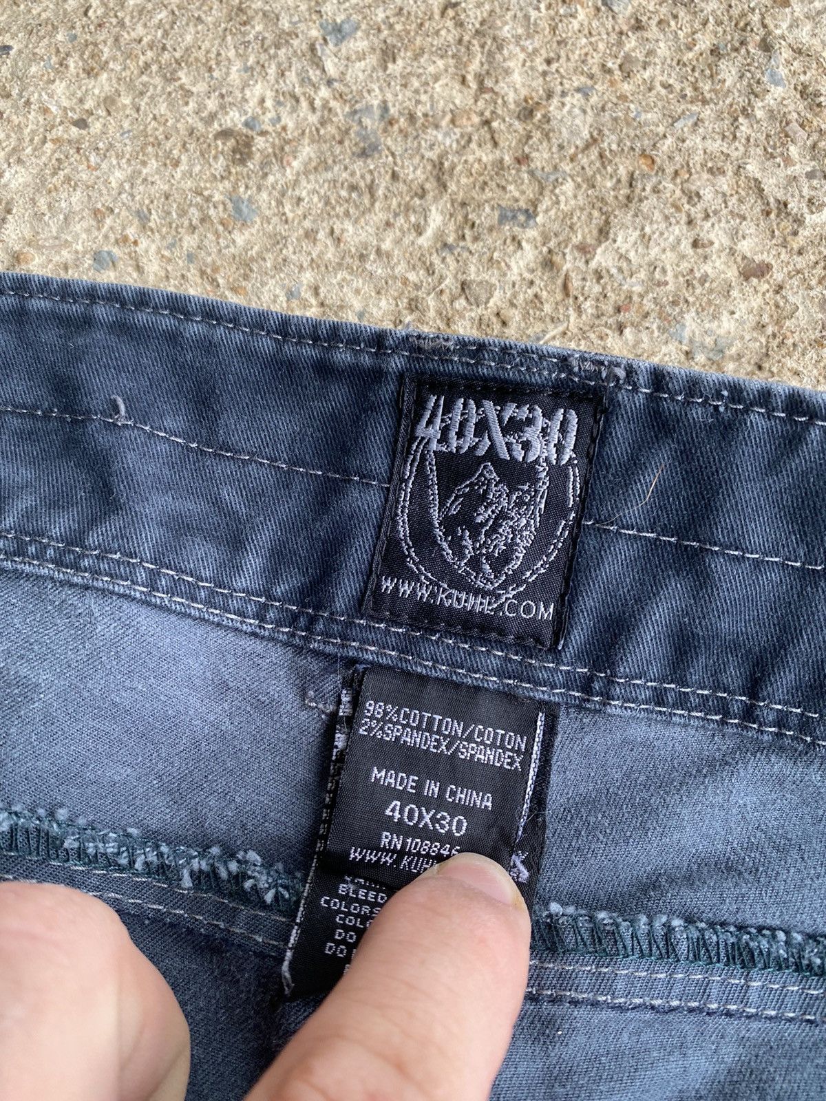 Kuhl × Vintage Kuhl Rydr Vintage Patina Dye Hiking Canvas Pants Size US 42 / EU 58 - 6 Thumbnail