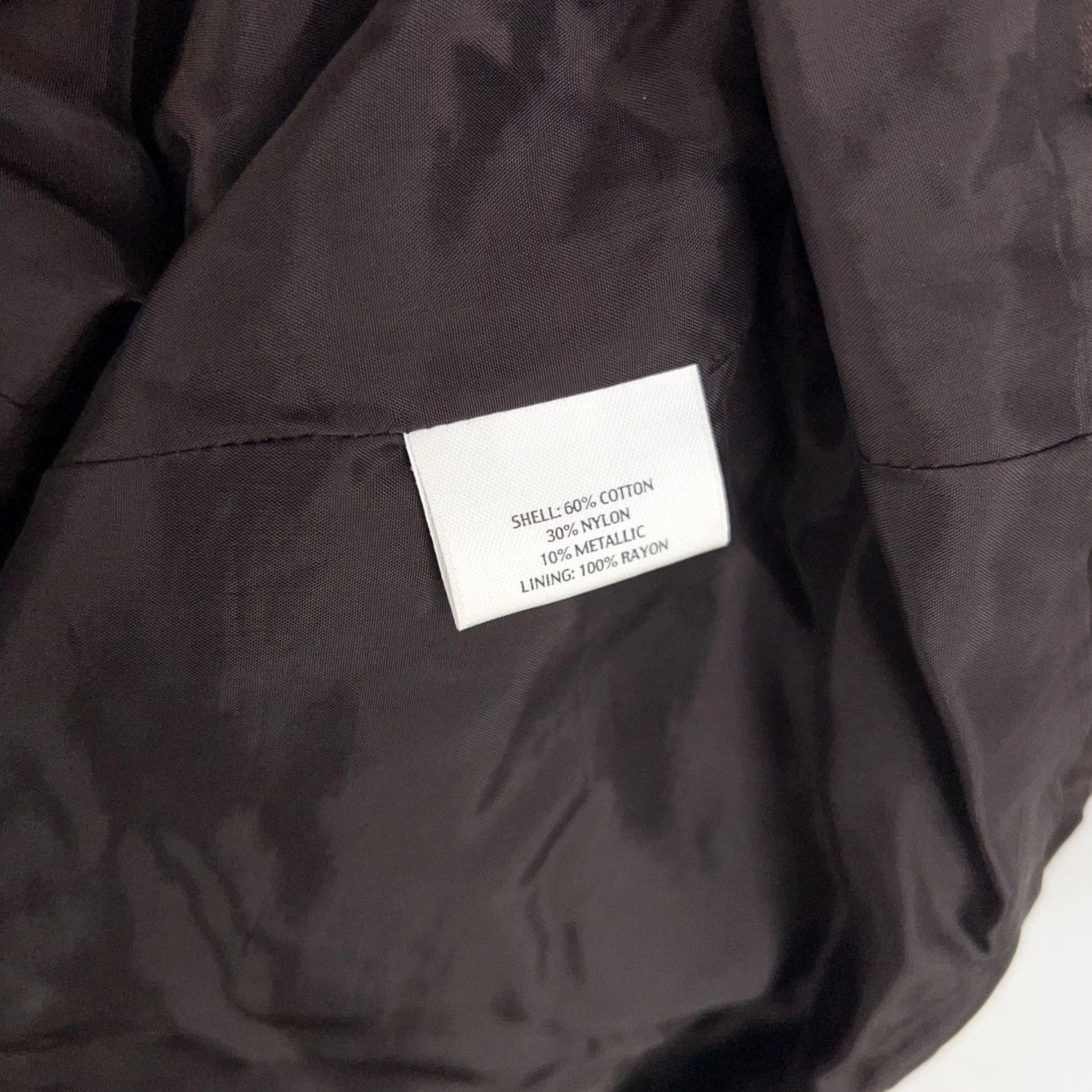 Eileen Fisher Eileen Fisher Coat Womens XS Steel Satin Metallic Trench Brown C​h estnut? Size XS / US 0-2 / IT 36-38 - 5 Thumbnail