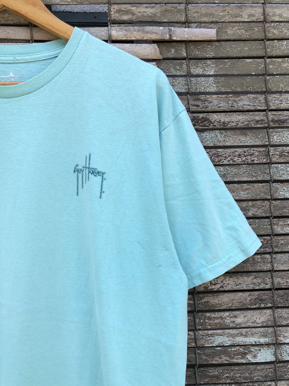 Vintage Vintage Y2K Guy Harvey Backhit Tshirt Size US L / EU 52-54 / 3 - 11 Thumbnail