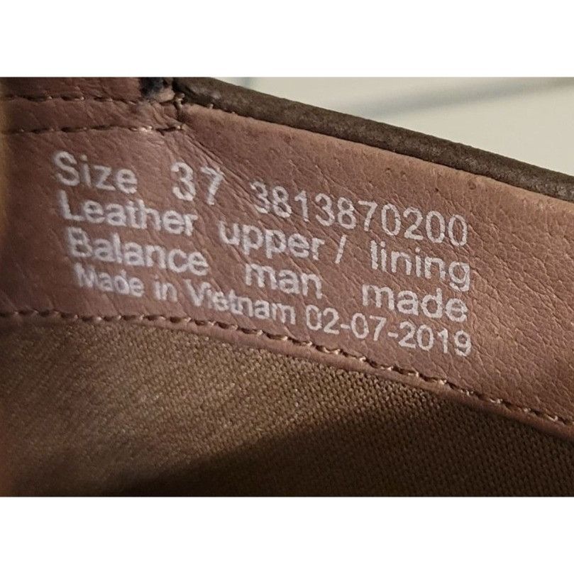 Dansko Dansko Burnished Brown Leather Ankle Boots 37 Side Zip Block Size US 7 / IT 37 - 5 Thumbnail
