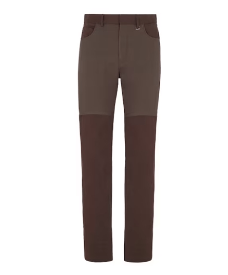 image of Fendi O1Loc1C0124 Trousers In Brown, Men's (Size 30)