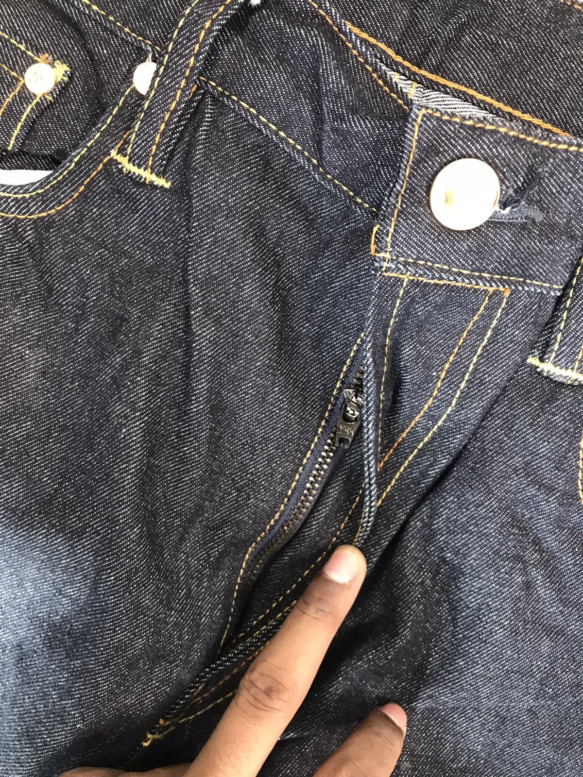 Evisu Rare vintage Evisu kuro Osaka stretchseem denim Size US 36 / EU 52 - 5 Thumbnail