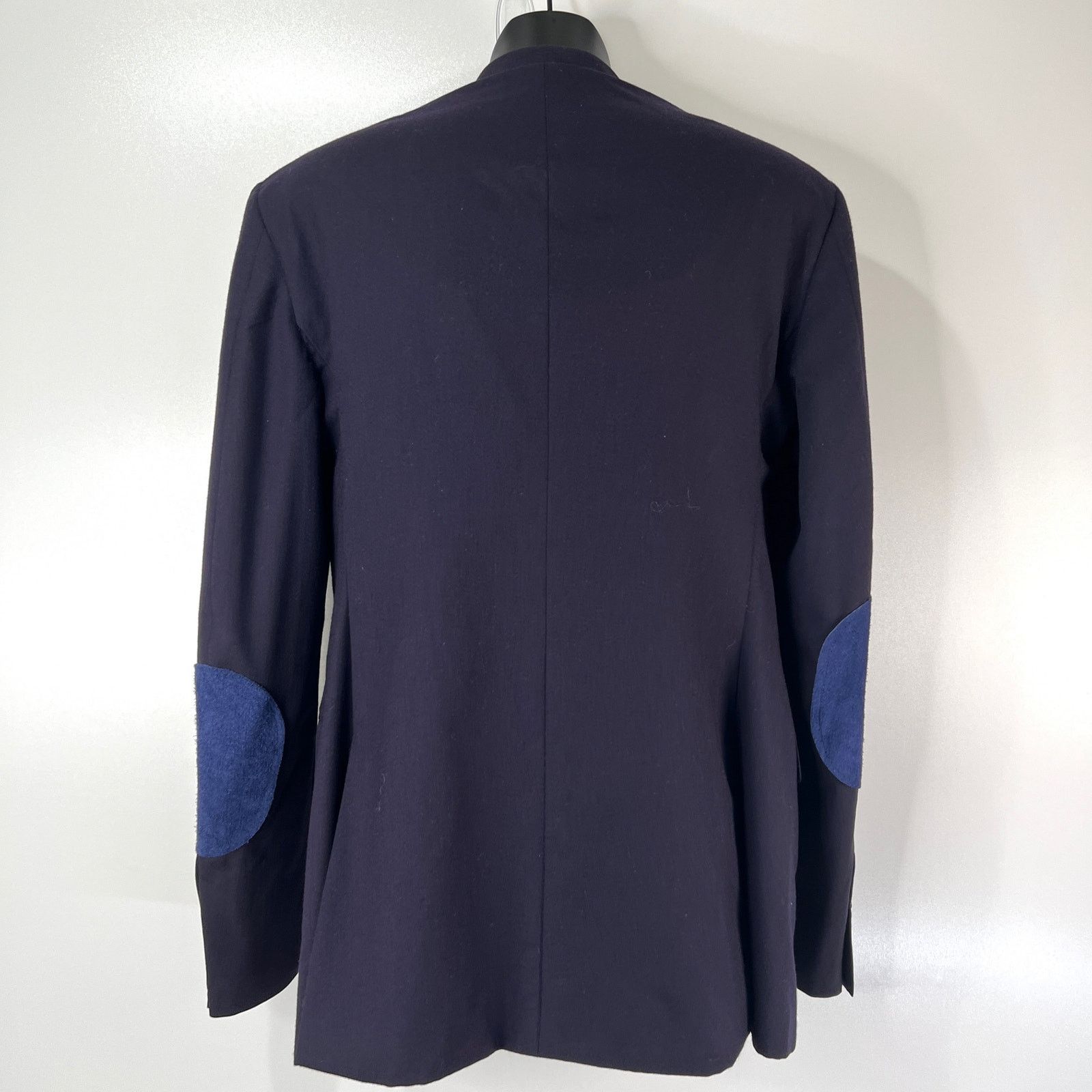 Polo Ralph Lauren Polo Ralph Lauren Wool Navy Blazer With Elbow Patches Size 42R - 13 Thumbnail
