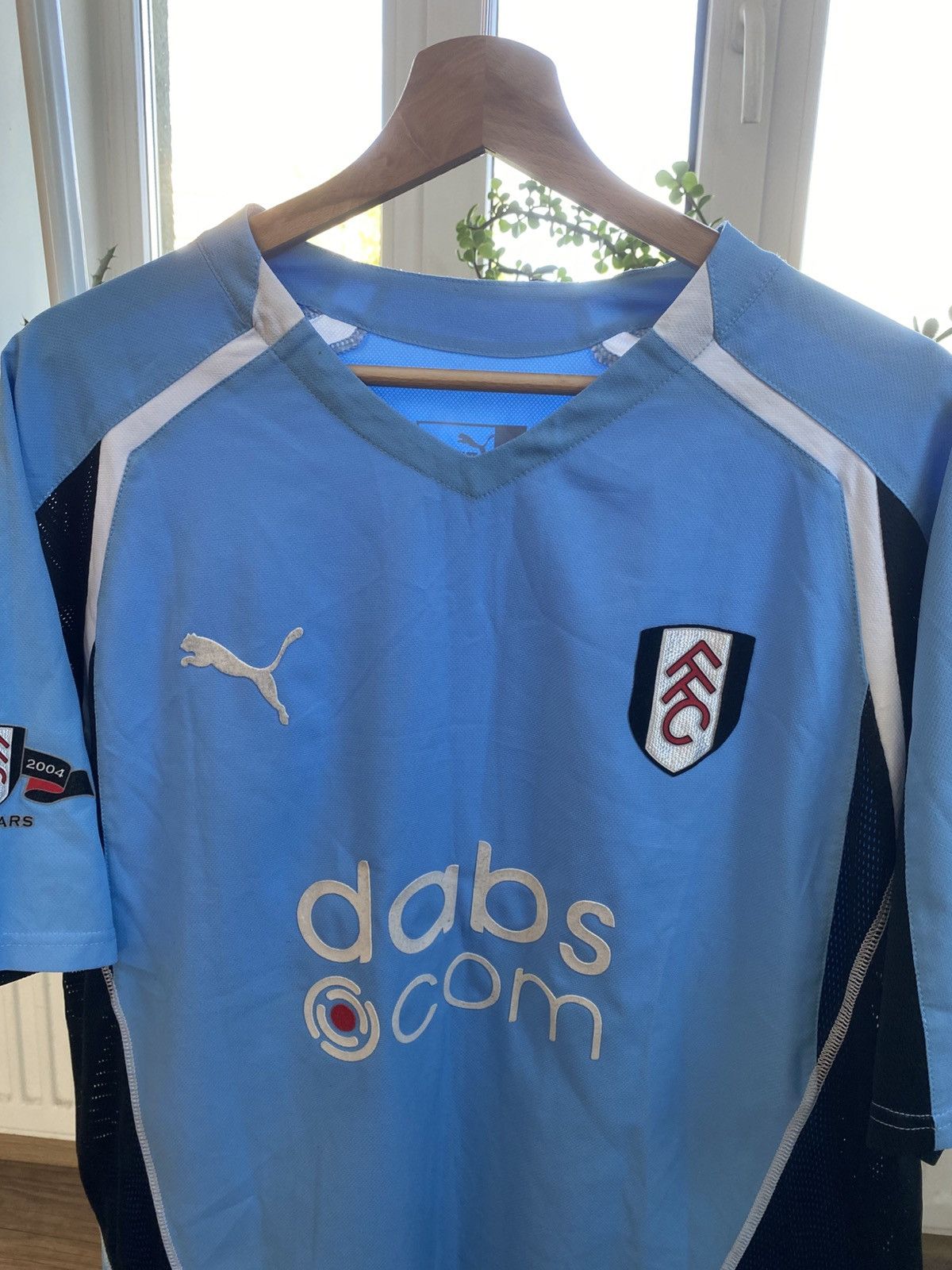 Puma PUMA FULHAM 2004/2005 AWAY SOCCER JERSEY Size US L / EU 52-54 / 3 - 4 Thumbnail