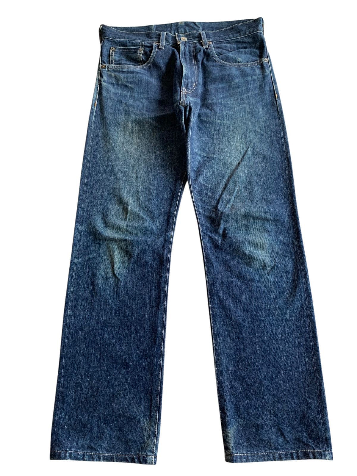 Muji MUJI SELVEDGE JAPANESE DISTRESSED DENIM Size US 31 - 3 Thumbnail