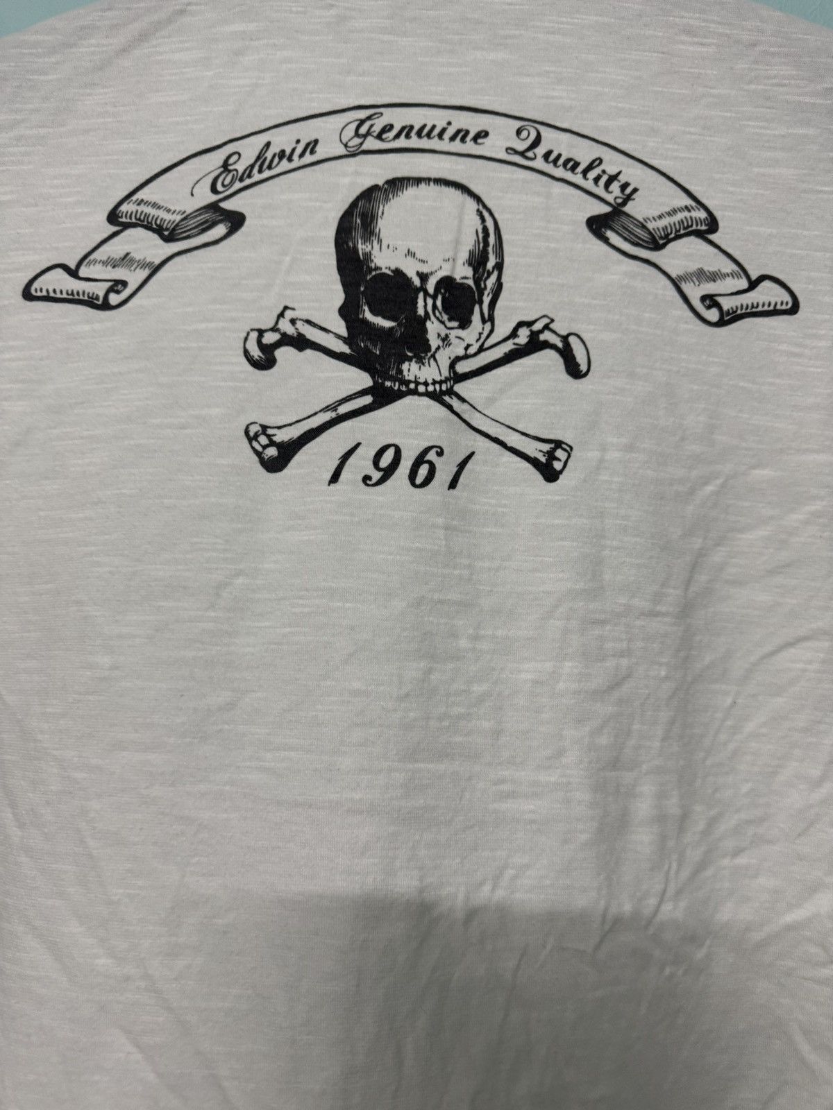 Edwin 💥 EDWIN GENUINE QUALITY SKULL CROSS BONE Size US M / EU 48-50 / 2 - 6 Thumbnail