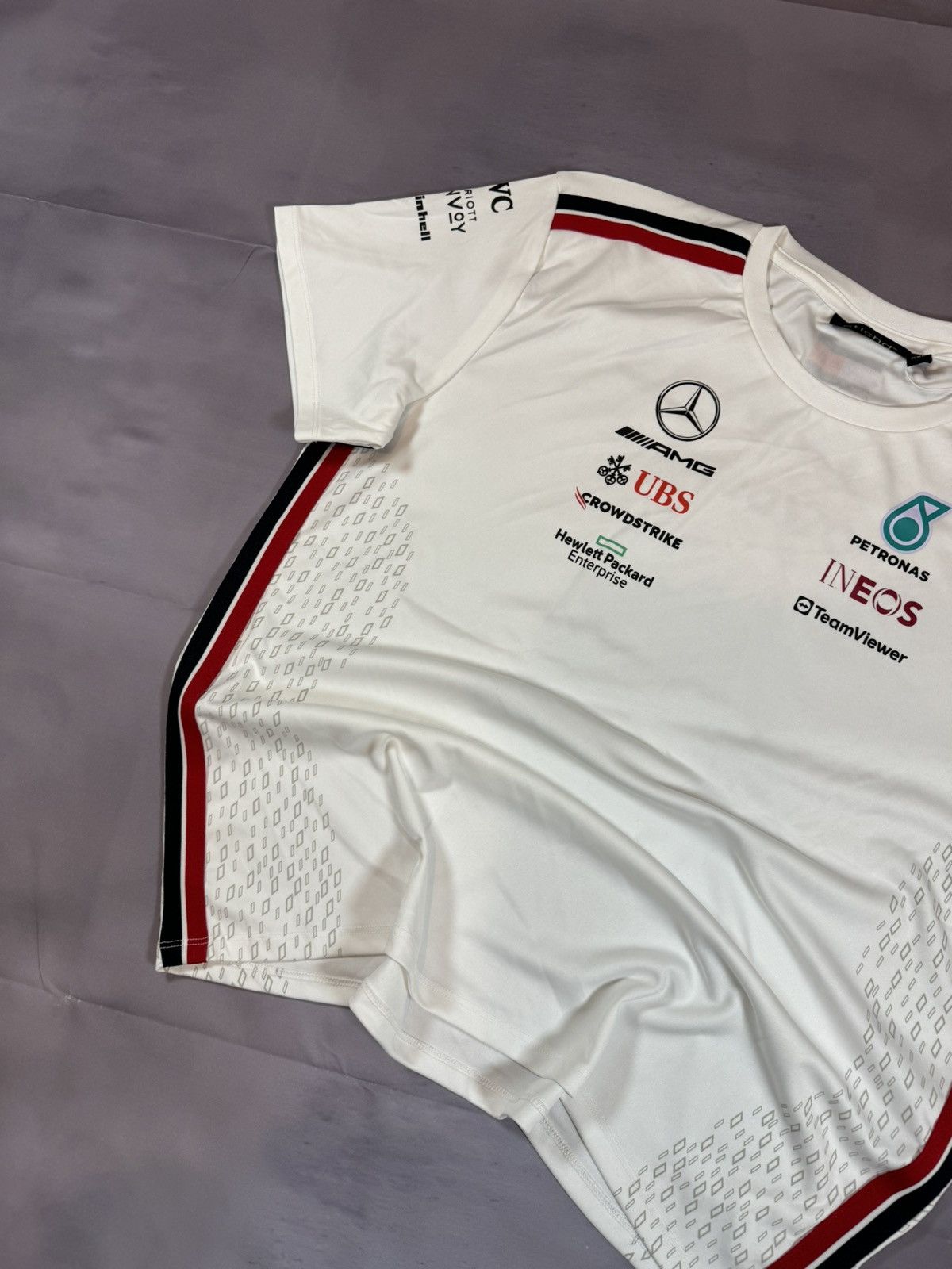 Formula 1 × Mercedes-Benz AMG Petronas Formula 1 Team Racing New T shirt Blokcore Size US XXL / EU 58 / 5 - 4 Thumbnail