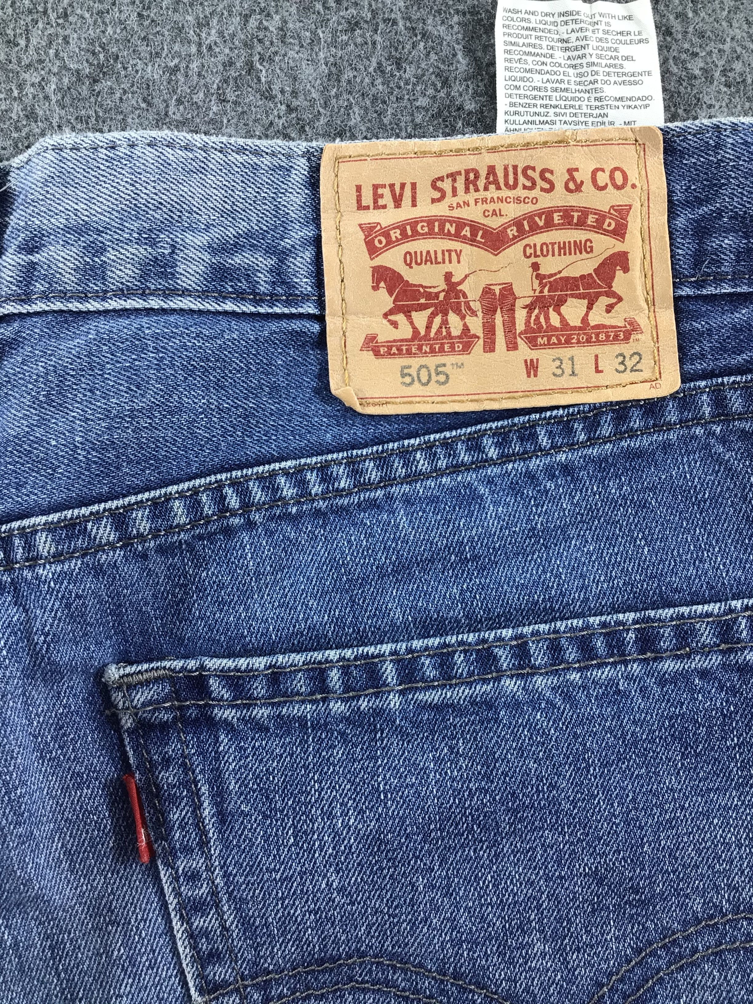 Levi's × Vintage Levis 505 Jeans-JM111 Size US 32 / EU 48 - 5 Thumbnail