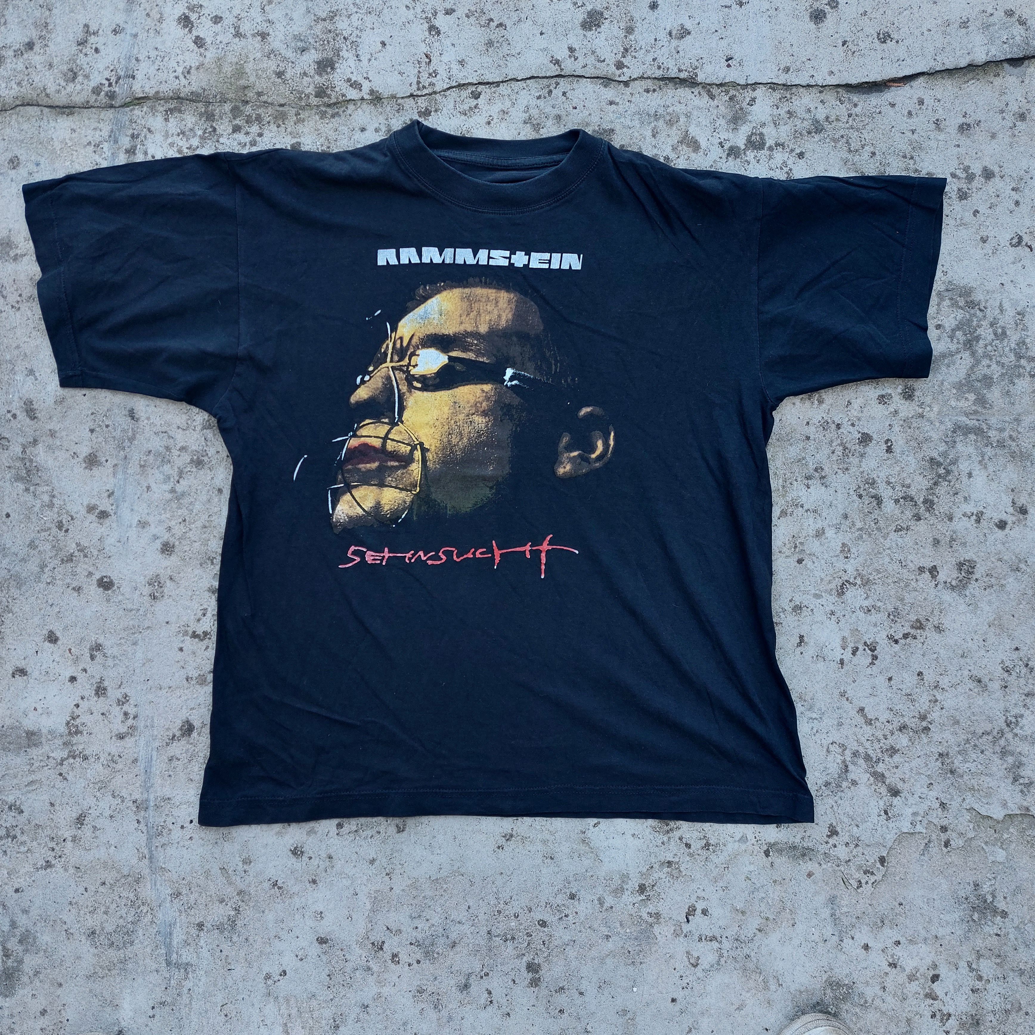 Band Tees × Vintage rammstein sehnsucht vintage 90s tshirt Size US L / EU 52-54 / 3 - 1 Thumbnail