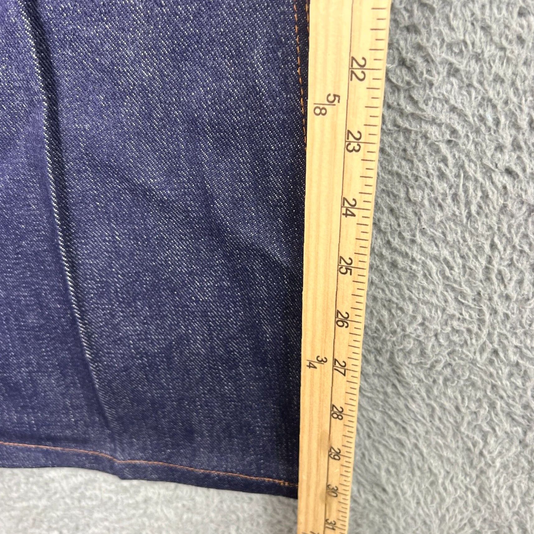 Vintage Vintage Kmart Men’s 70s Western Flare Jeans 38x31 Blue Rockabilly 100% Cotton Size US 38 / EU 54 - 3 Thumbnail
