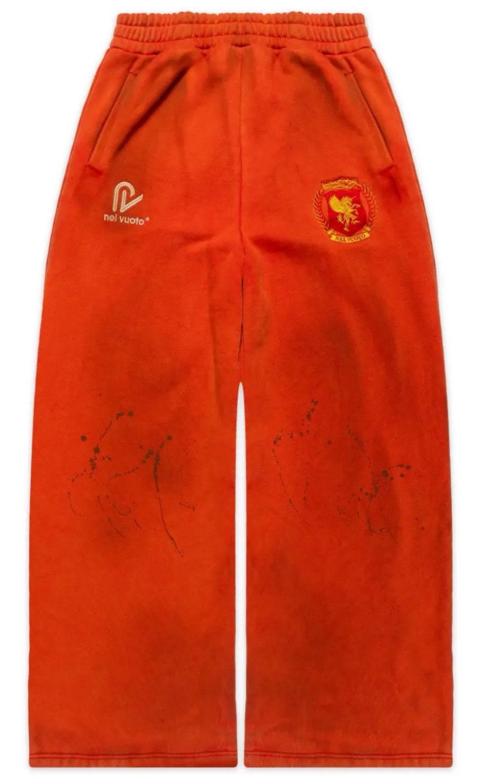 Other Nel Vuoto Orange Sweatpants; Large Size US 34 / EU 50 - 1 Thumbnail
