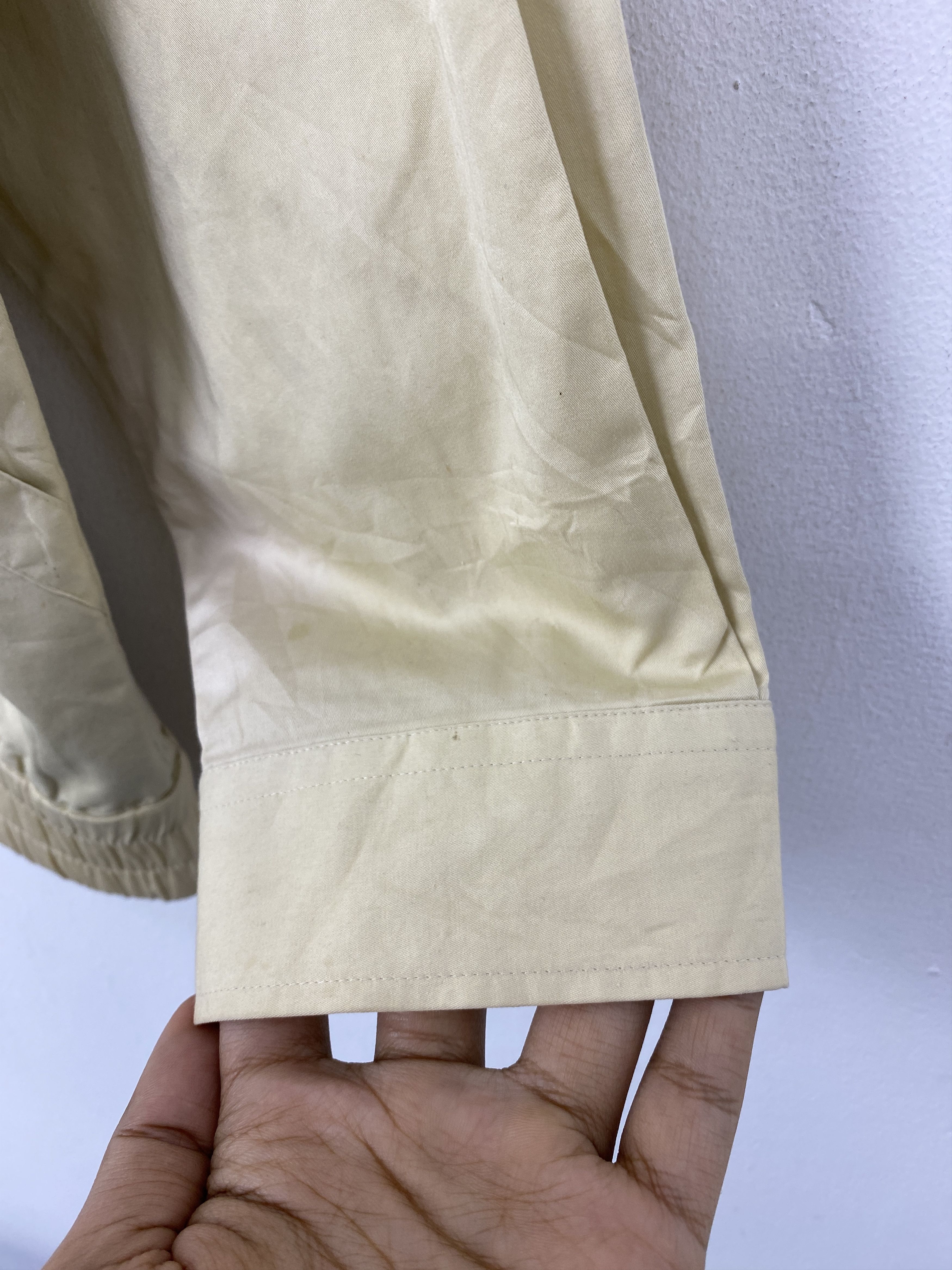 Pierre Cardin Vintage Pierre Cardin Light Cream Zipper Jacket JA0104 Size US L / EU 52-54 / 3 - 9 Thumbnail