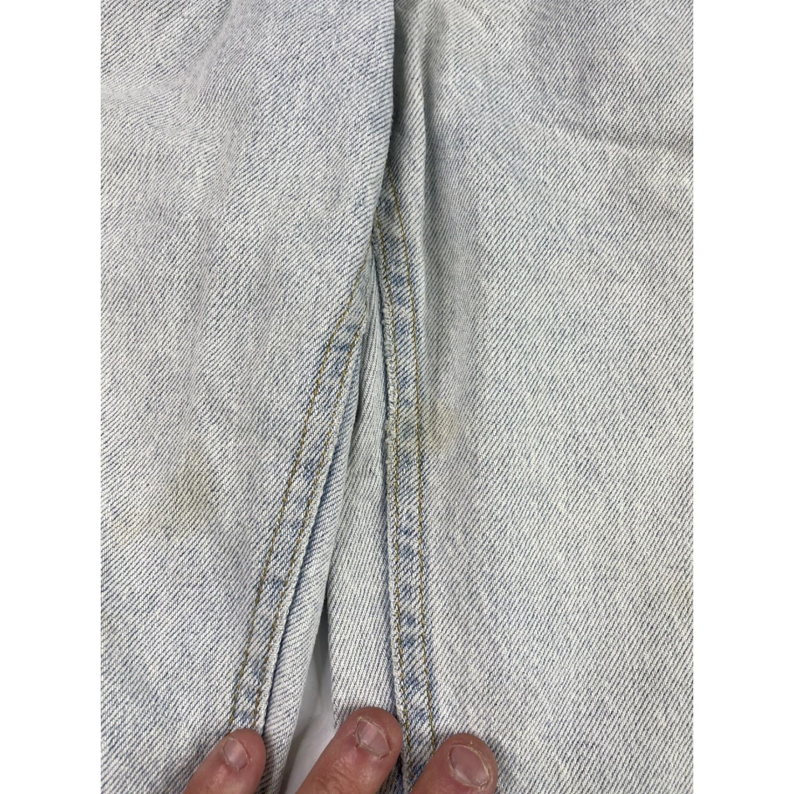 Lee VINTAGE Lee Light Wash Denim Blue Jeans 30x30 Unisex Pants Y2K Mom High Rise Size US 30 / EU 46 - 5 Thumbnail