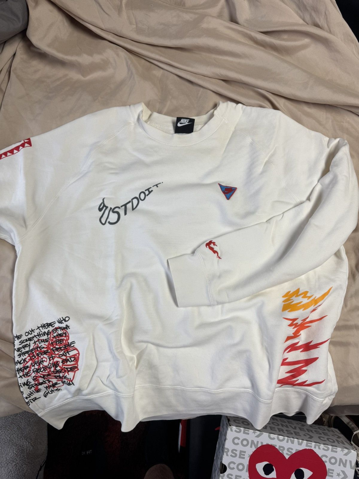 Nike × Vintage Vintage nike sweater Size US XXL / EU 58 / 5 - 1 Thumbnail