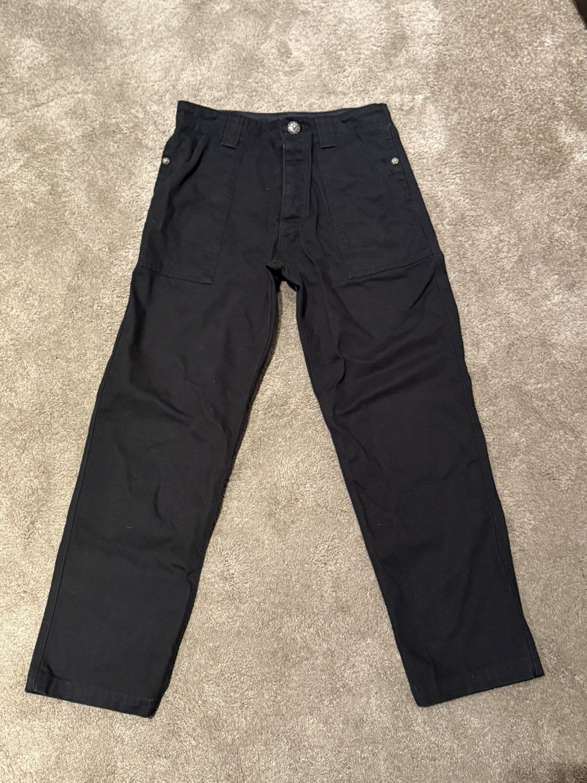Chrome Hearts Chrome Hearts Black Denim Work Pant Size US 30 / EU 46 - 2 Thumbnail