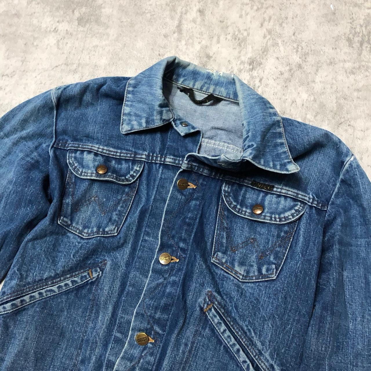 Wrangler Wrangler denim jacket with unique character finds Size US S / EU 44-46 / 1 - 2 Thumbnail