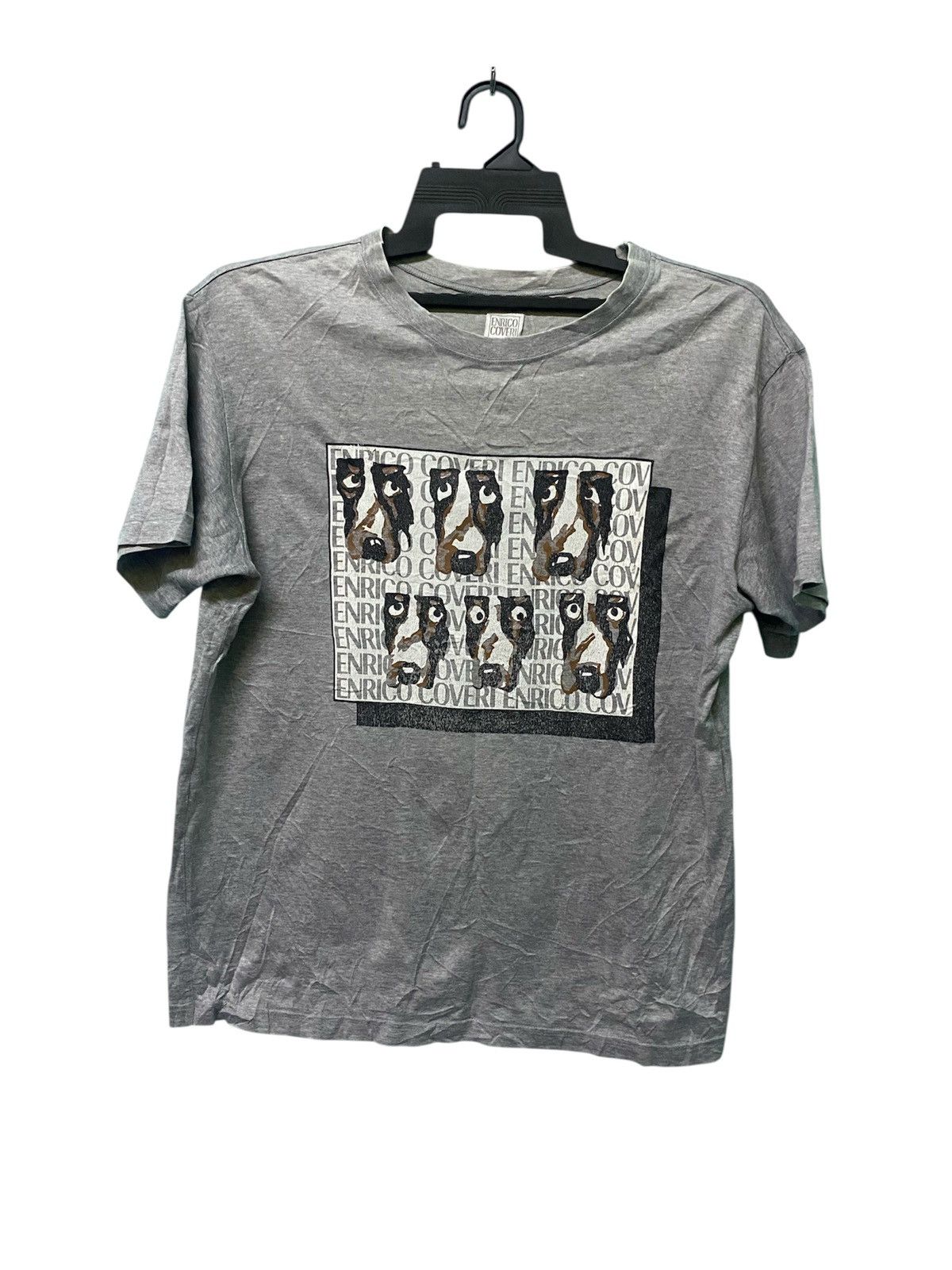 Designer × Enrico Coveri Shirt vtg 90s enrico coveri logo t shirt very rare Size US M / EU 48-50 / 2 - 1 Thumbnail