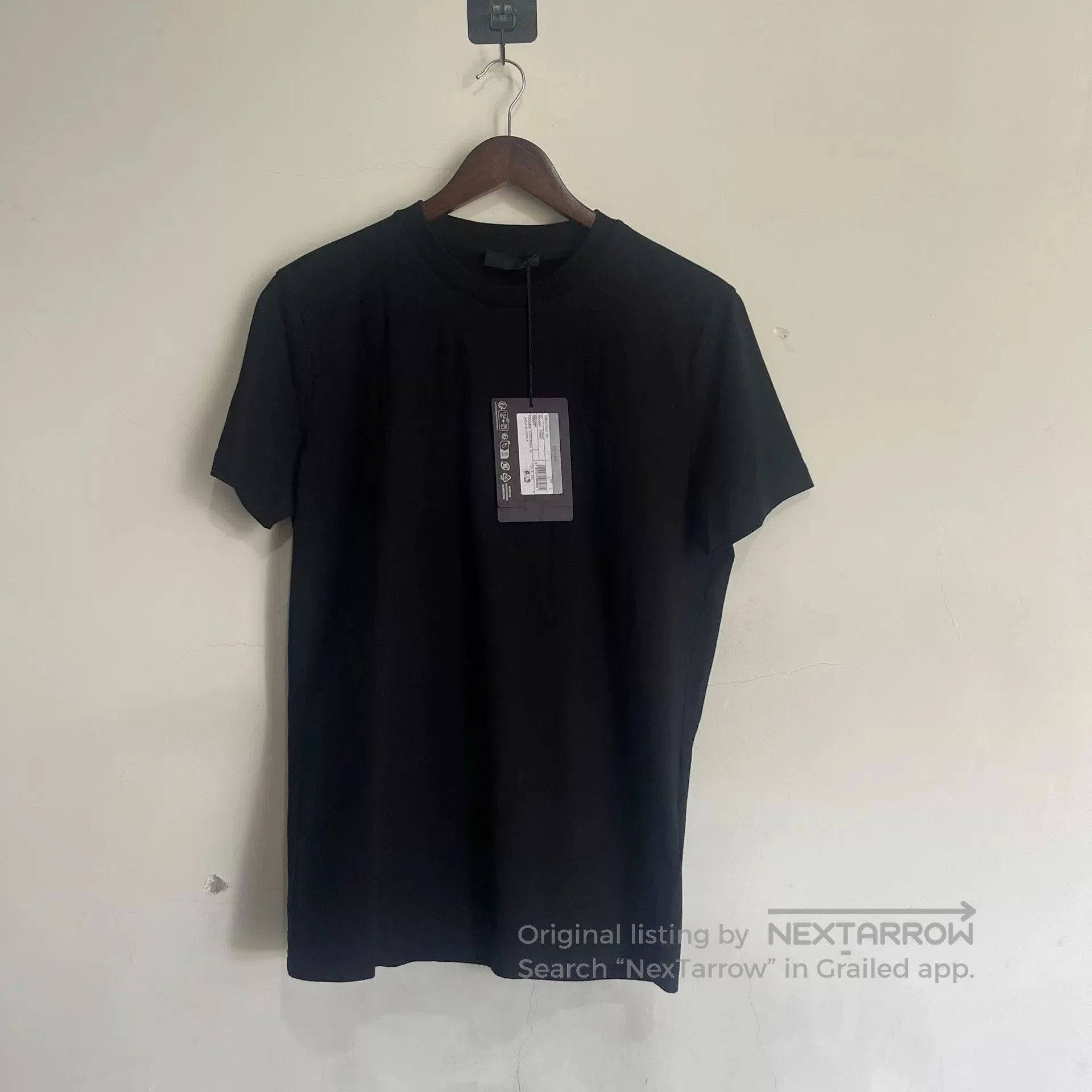 Prada New Prada Black Short Sleeve Tee. Size US L / EU 52-54 / 3 - 1 Thumbnail
