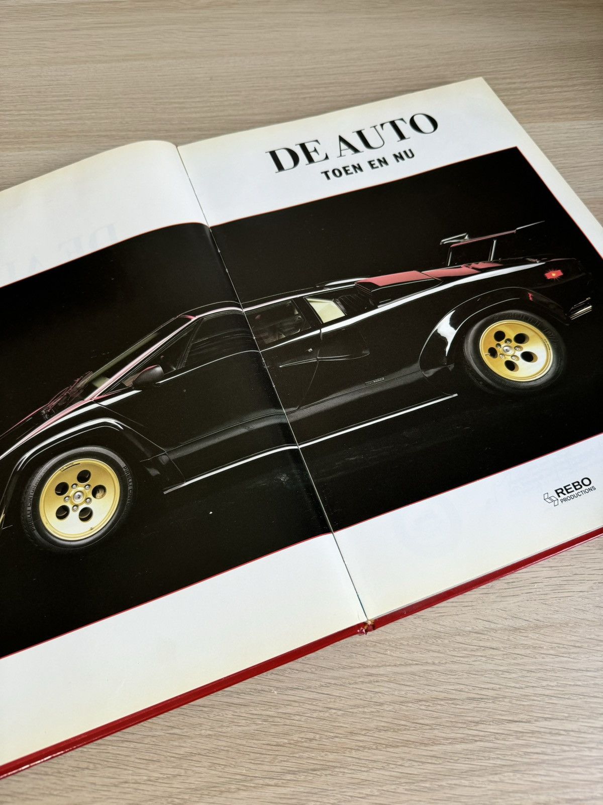 Vintage Rare The Car Then And Now 1990 Rebo Productions Book Size ONE SIZE - 2 Thumbnail