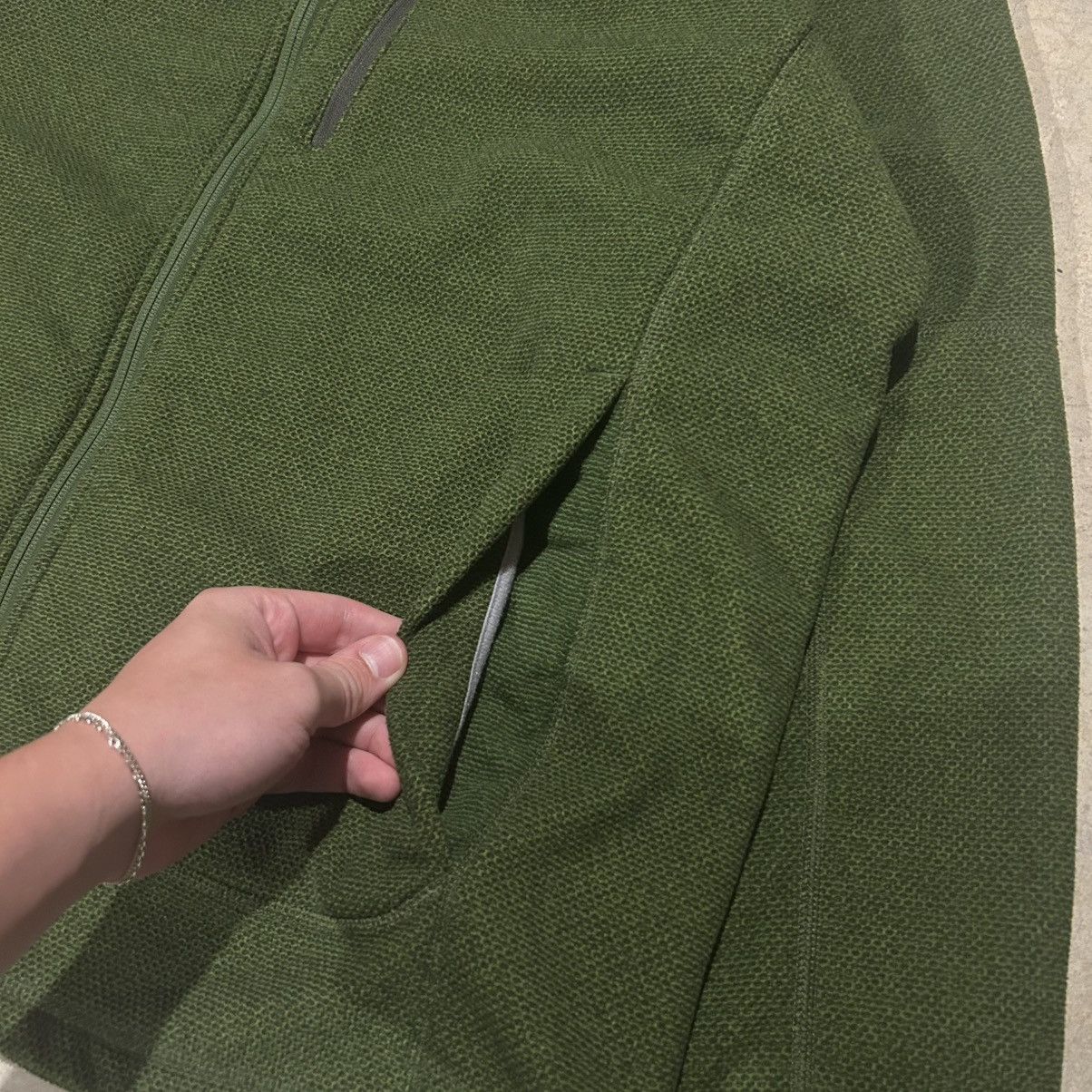 Polartec × The North Face The North Face Zip Up Fleece Polartec Jacket Green Size US XL / EU 56 / 4 - 3 Thumbnail