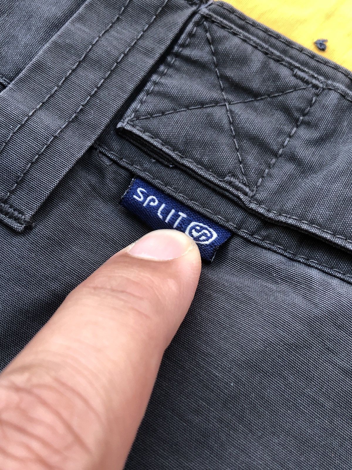 Split VTG 90s SPLIT Skateboards Techwear Pants Size US 34 / EU 50 - 13 Thumbnail