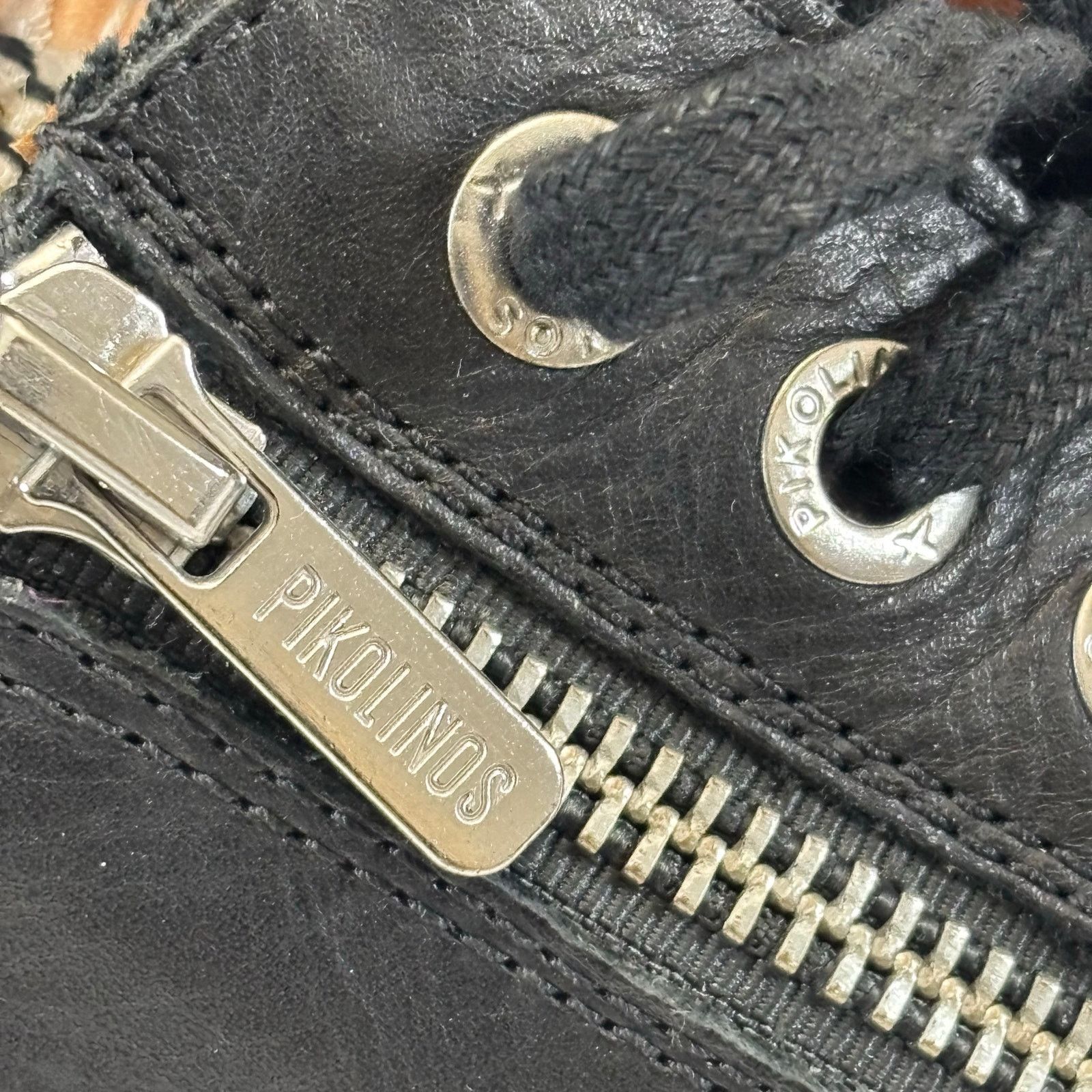 Other Pikolinos Lagos 901 Leather Sneakers Side Zip EU Size 41 Size US 10 / IT 40 - 6 Thumbnail