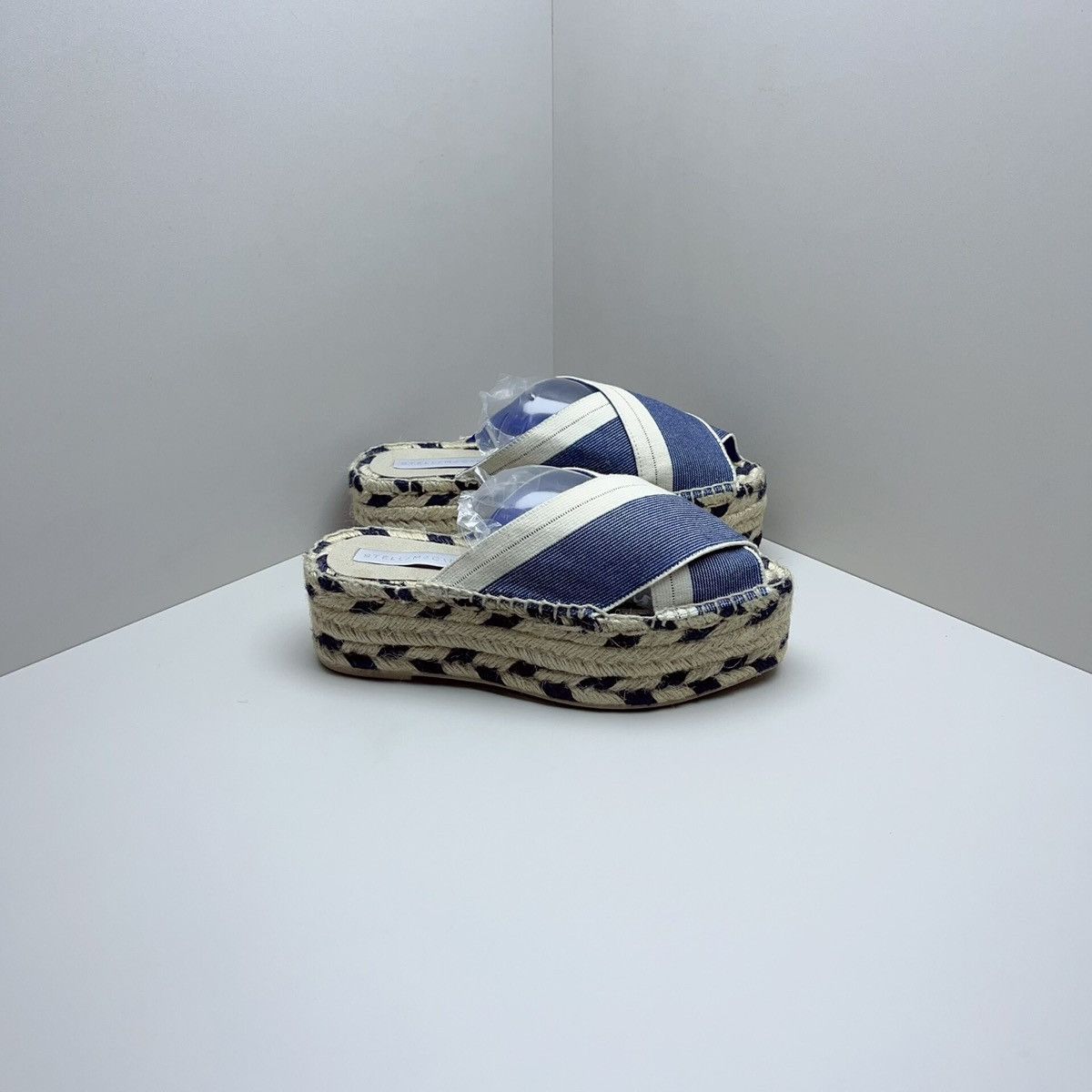 Stella McCartney Stella McCartney denim sandals Size US 5 / IT 35 - 3 Thumbnail