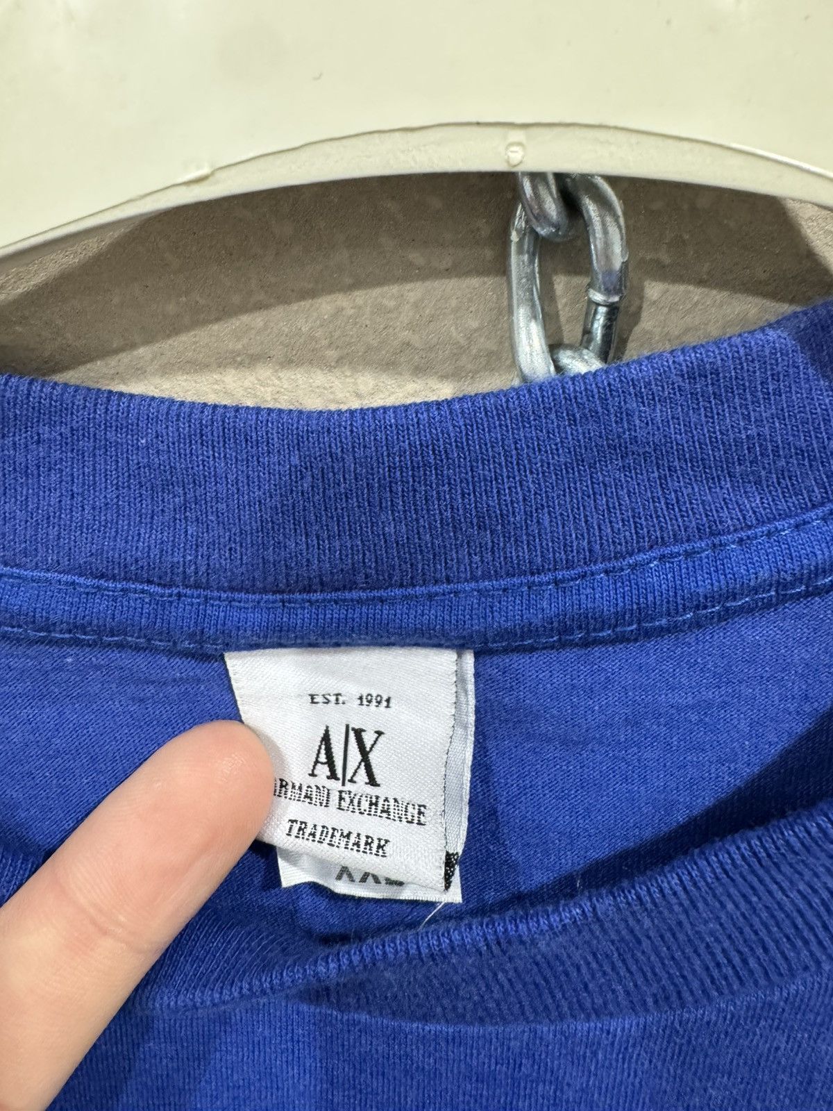 Armani Vintage Emporio Armani Archive T Shirt Luxury Size US XXL / EU 58 / 5 - 3 Thumbnail