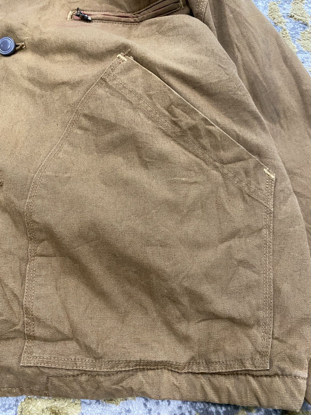 Edwin VINTAGE EDWIN WORKER JACKET OVERSIZED 70s STYLE JACKET RARE Size US M / EU 48-50 / 2 - 5 Thumbnail