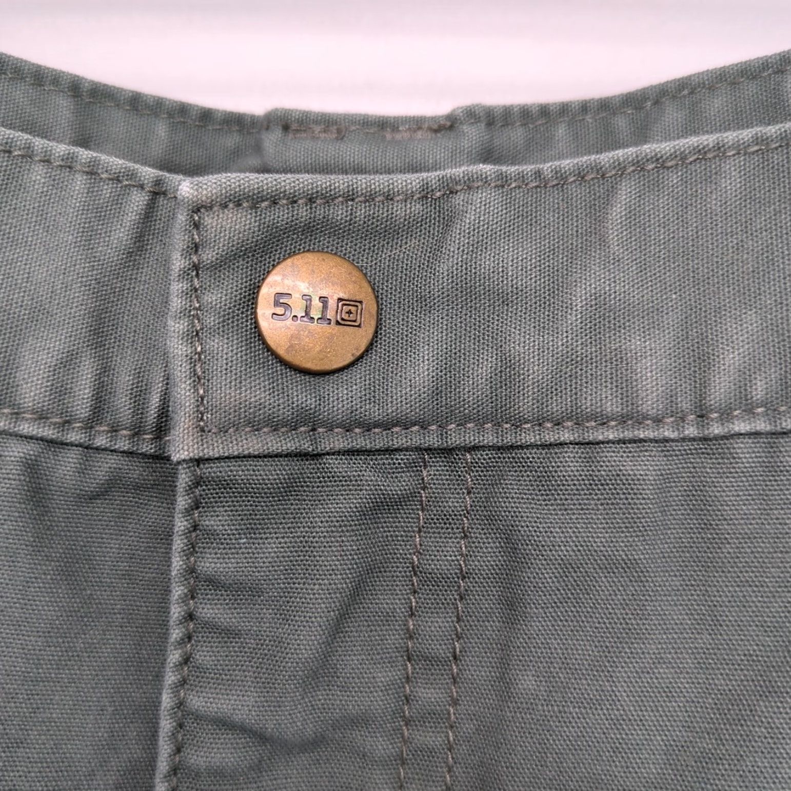 Vintage VINTAGE? 5.11 Tactical Men's Double Knee Pro Ripstop Cargo Tactical Pants 40x32 Green Size US 40 / EU 56 - 3 Thumbnail