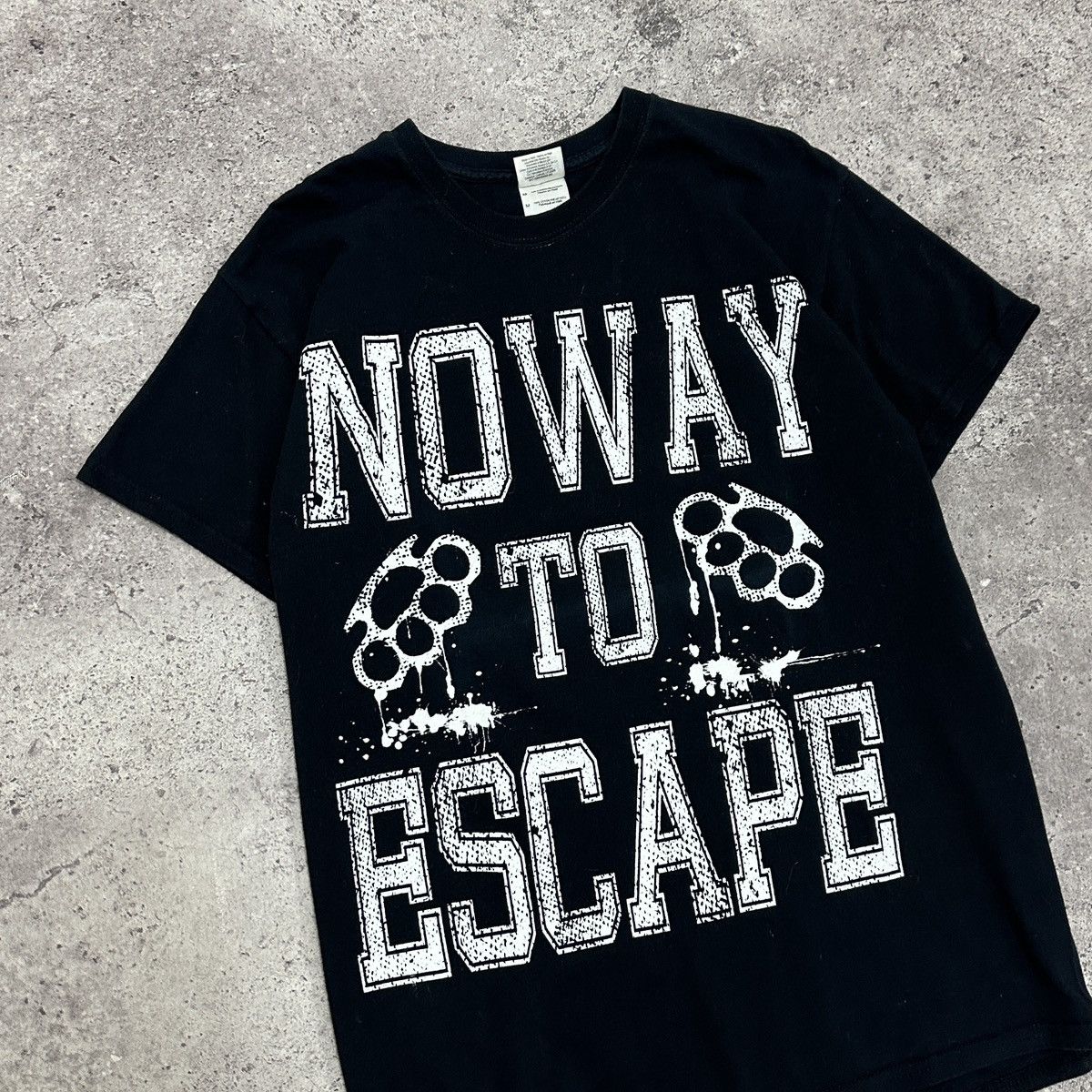 Band Tees Vintage 00s No Way To Escape EP tee hardcore Metal core punk Size US XL / EU 56 / 4 - 4 Thumbnail