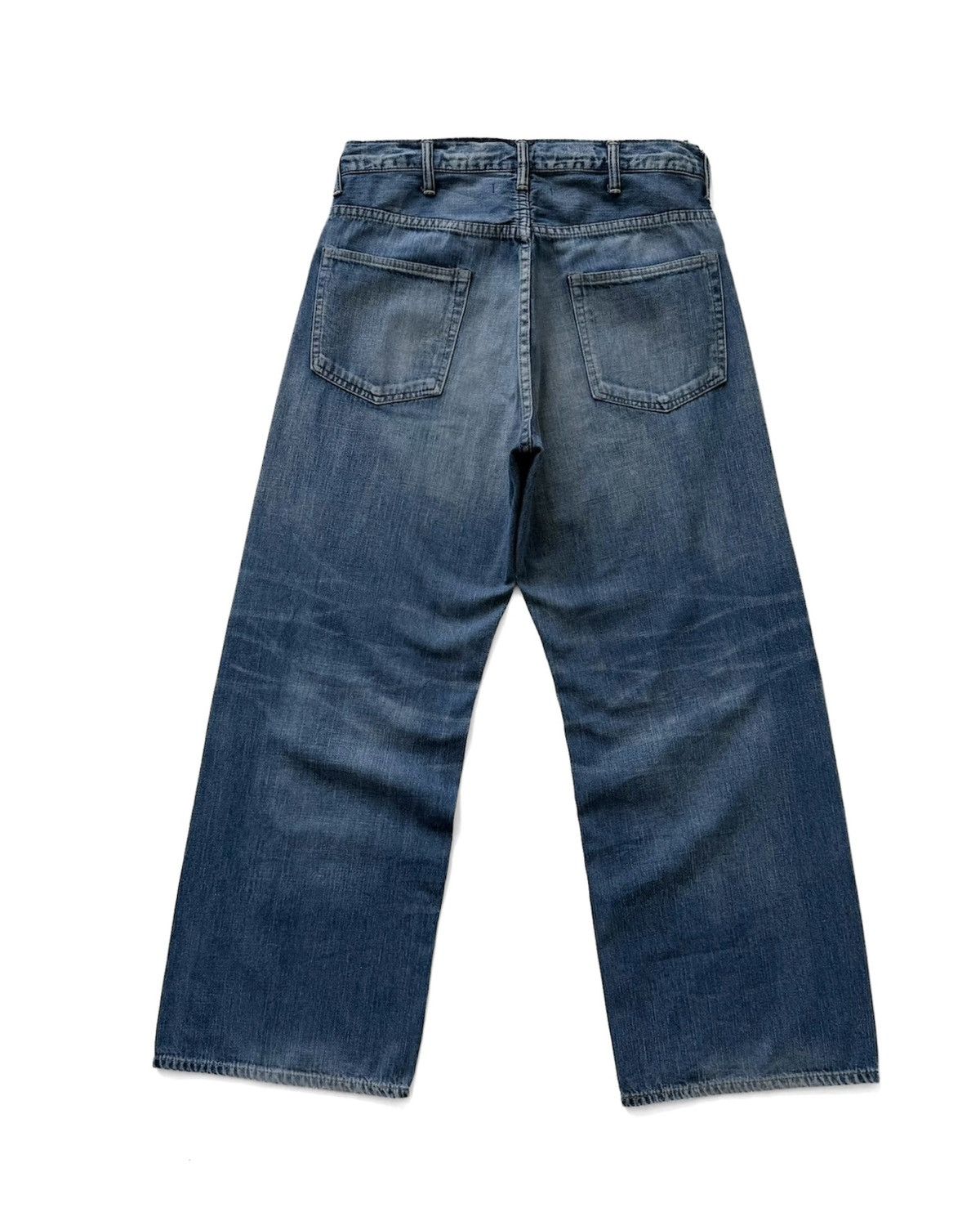 Johnbull JOHNBULL SELVAGE DENIM WIDE JEANS Size US 32 / EU 48 - 9 Thumbnail