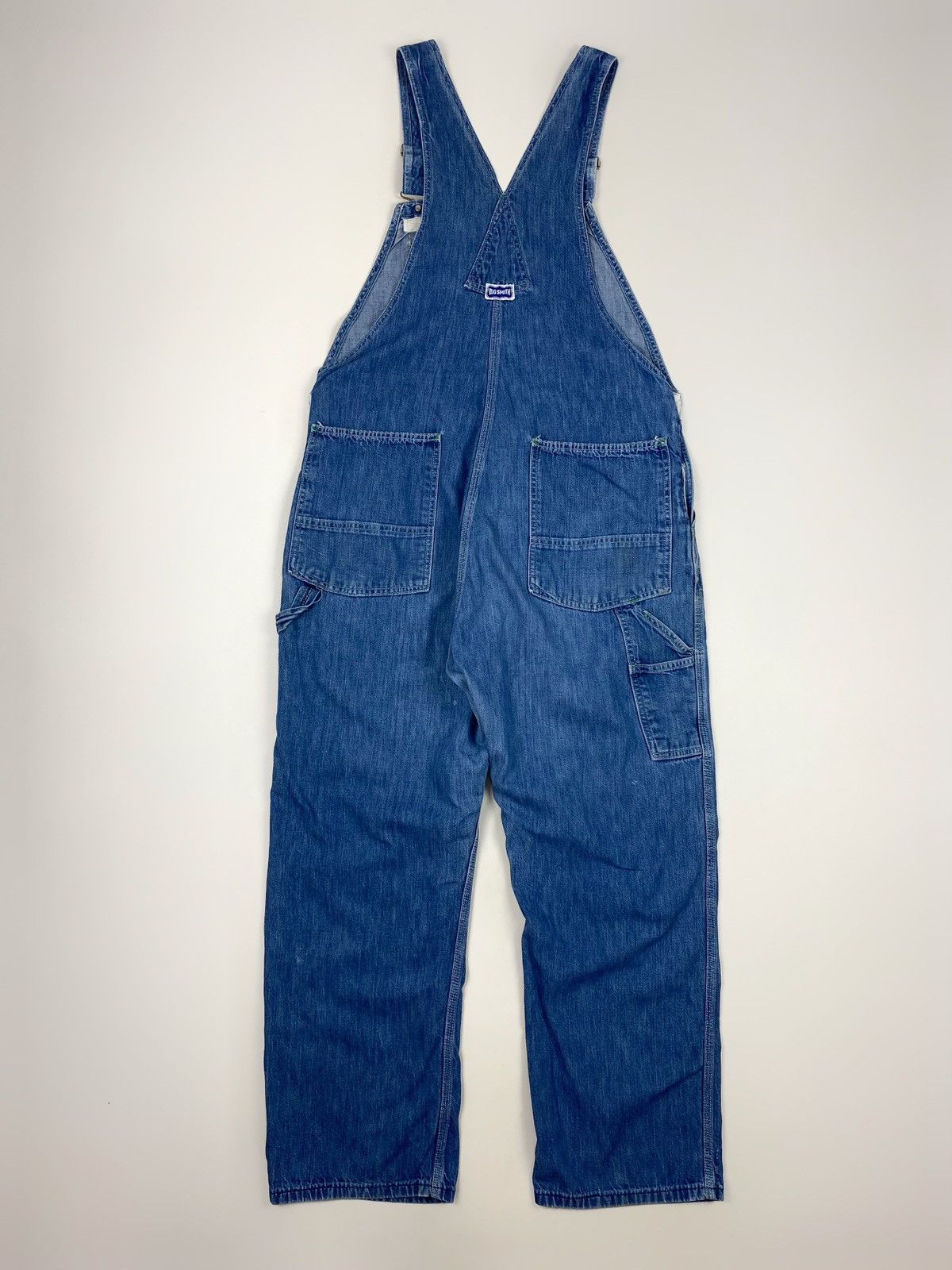 Vintage 1980’s Vintage Big Smith Blue Denim Bib Overalls Size US 34 / EU 50 - 11 Thumbnail