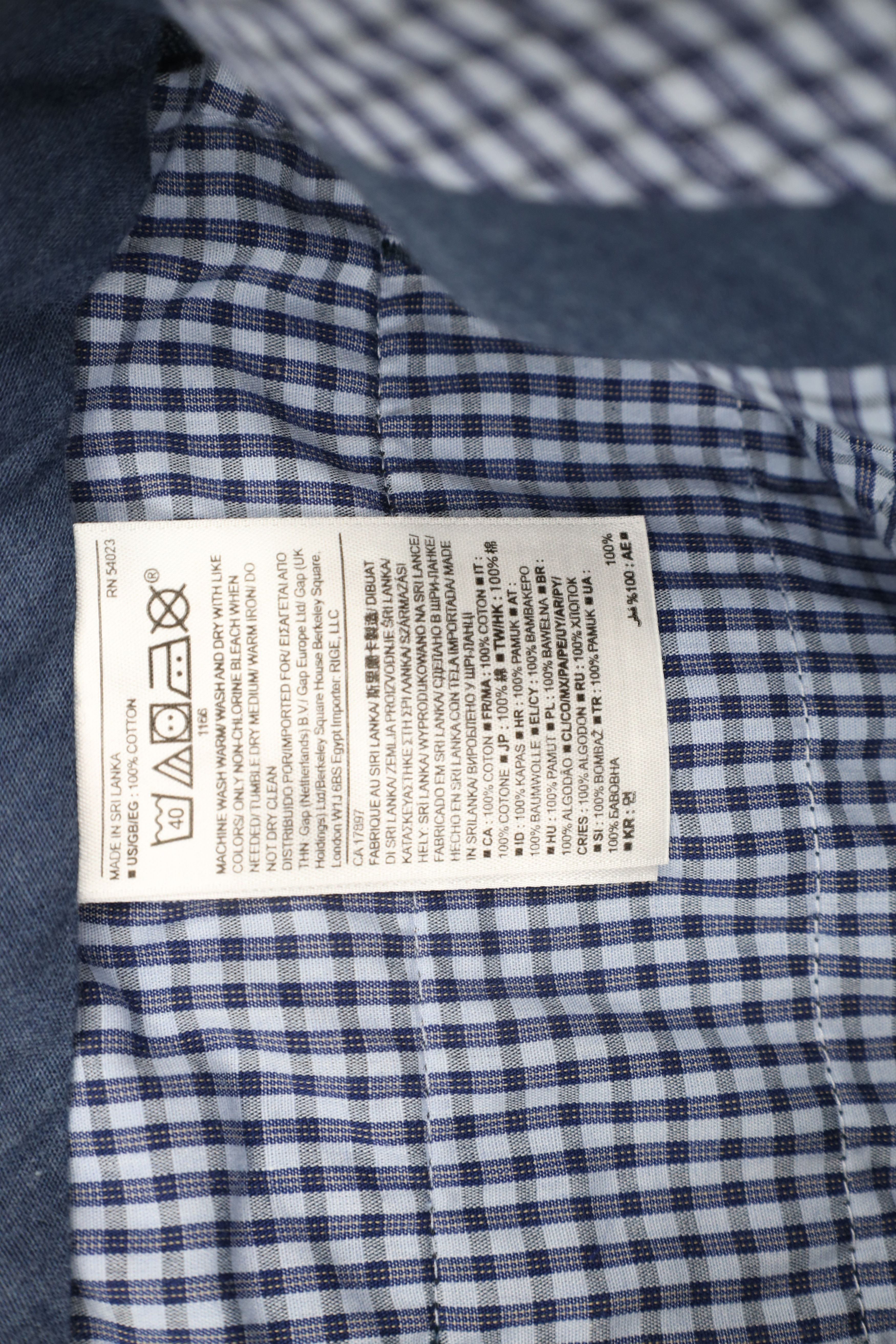 Banana Republic × Vintage Banana Republic Straight Leg Chino Pants Trousers Blue Size US 32 / EU 48 - 7 Thumbnail