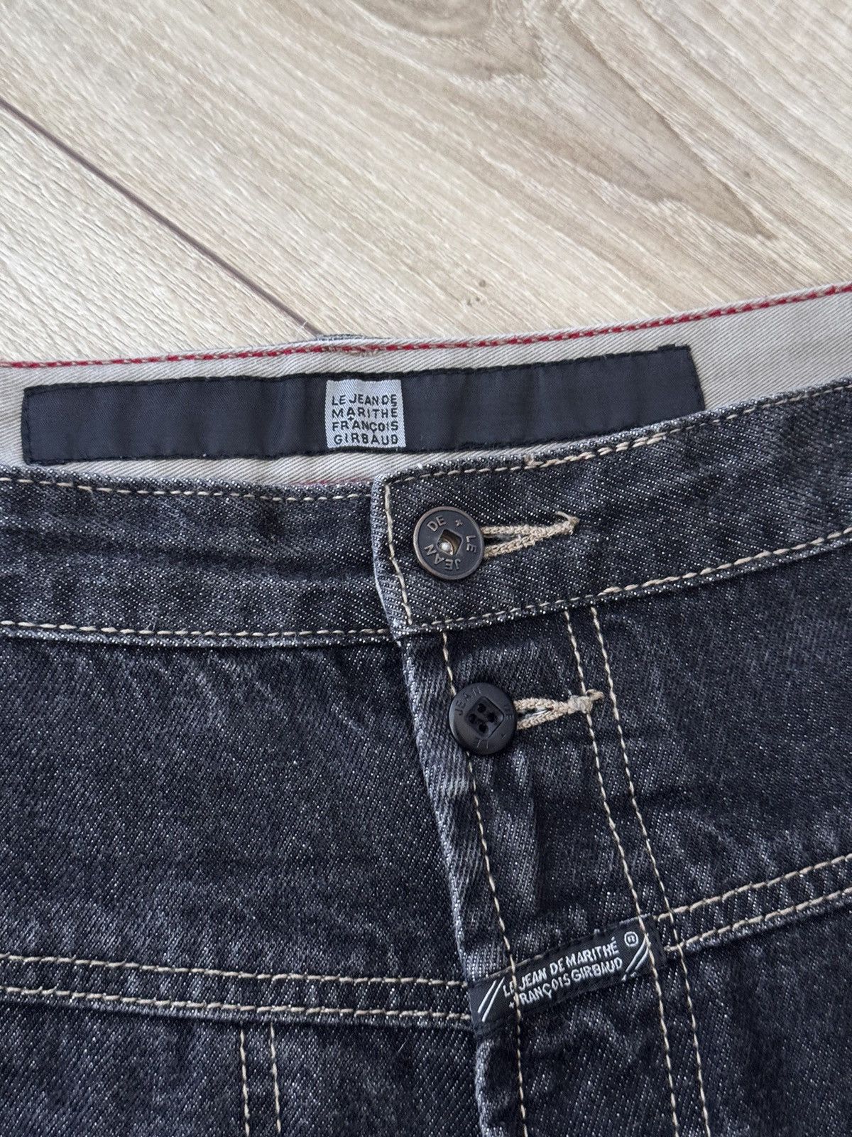 Marithe + Francois Girbaud Vintage Le Jean De Marithe Francois Girbaud LuxuryDenimJorts Size US 38 / EU 54 - 8 Thumbnail