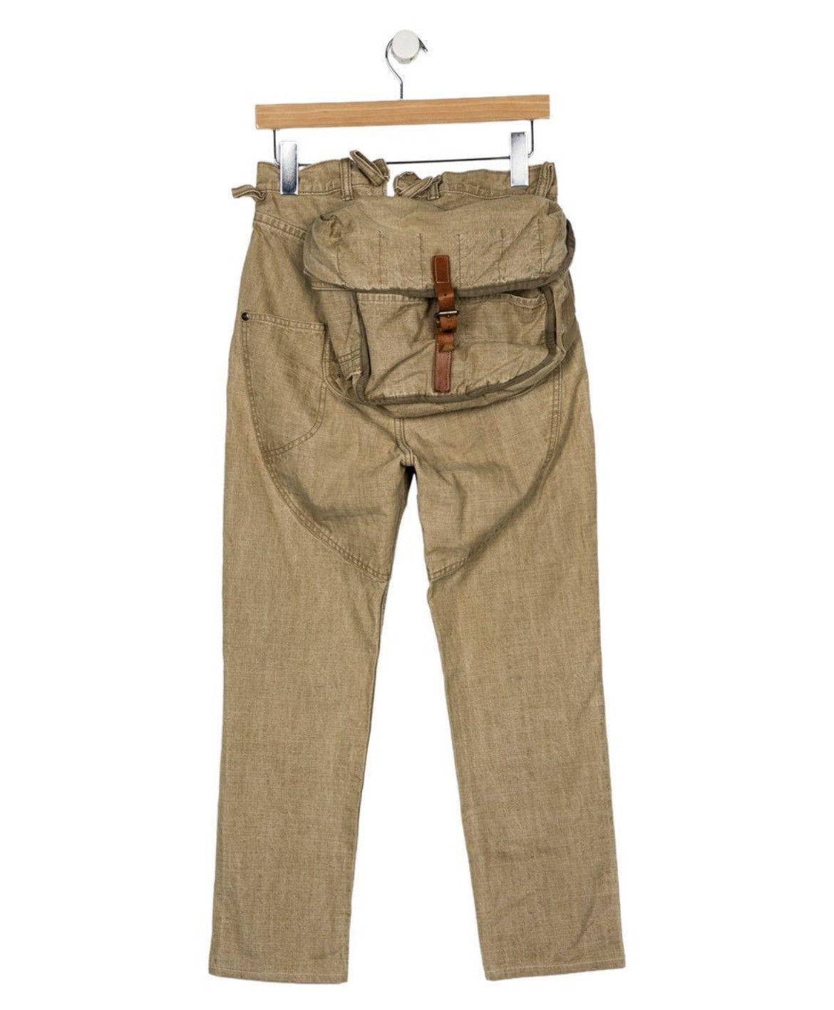 Kapital KAPITAL Camera Bag Pants Khaki Denim Monkey Cisco Style Size US 30 / EU 46 - 2 Thumbnail
