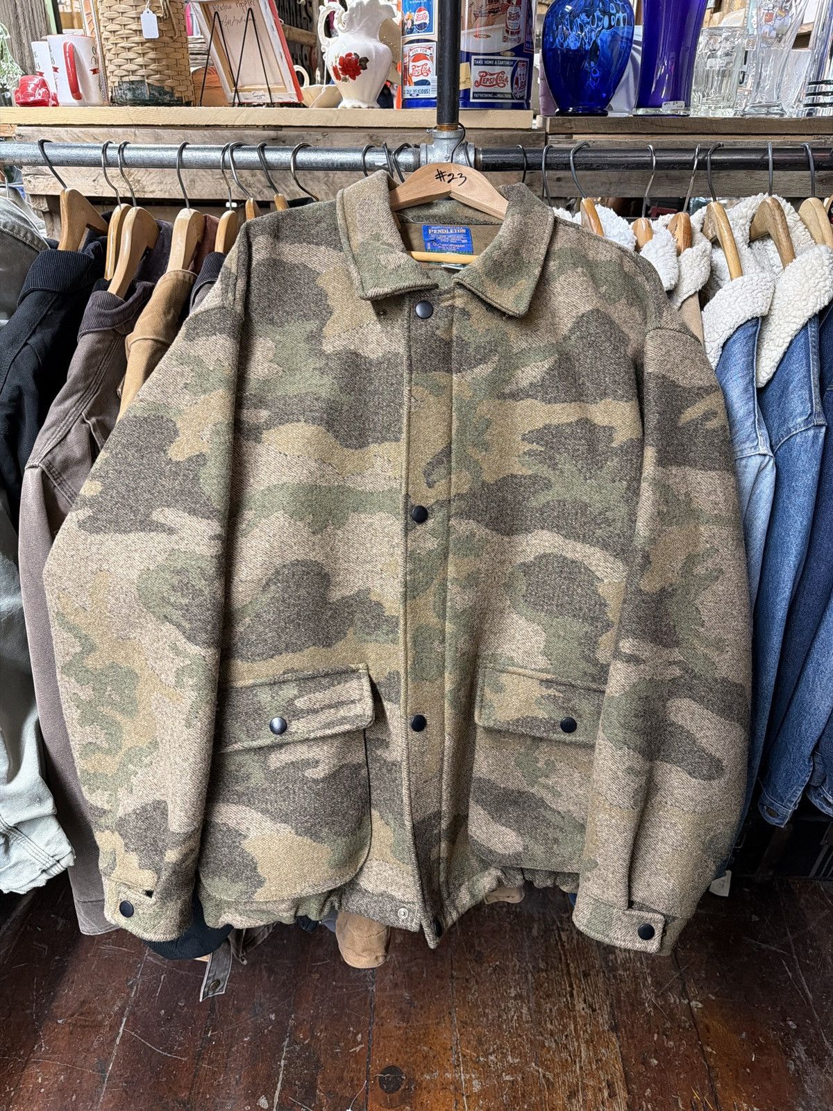 Pendleton Vintage Pendleton x Cabela’s Wool Bomber coat Size US XXL / EU 58 / 5 - 1 Thumbnail