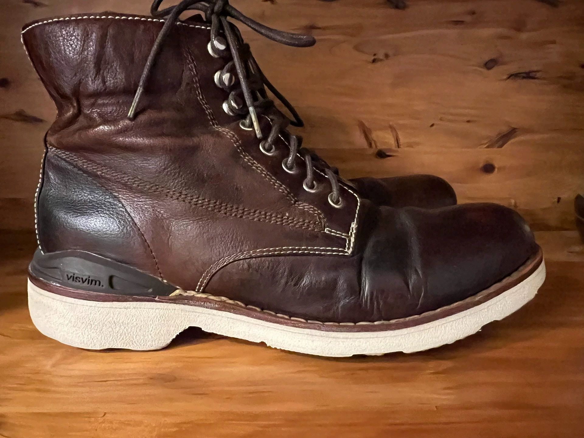 Visvim Virgil KNGR-FOLK 1st Kangaroo Leather 10 Complete Accessorie Size US 10 / EU 43 - 3 Thumbnail