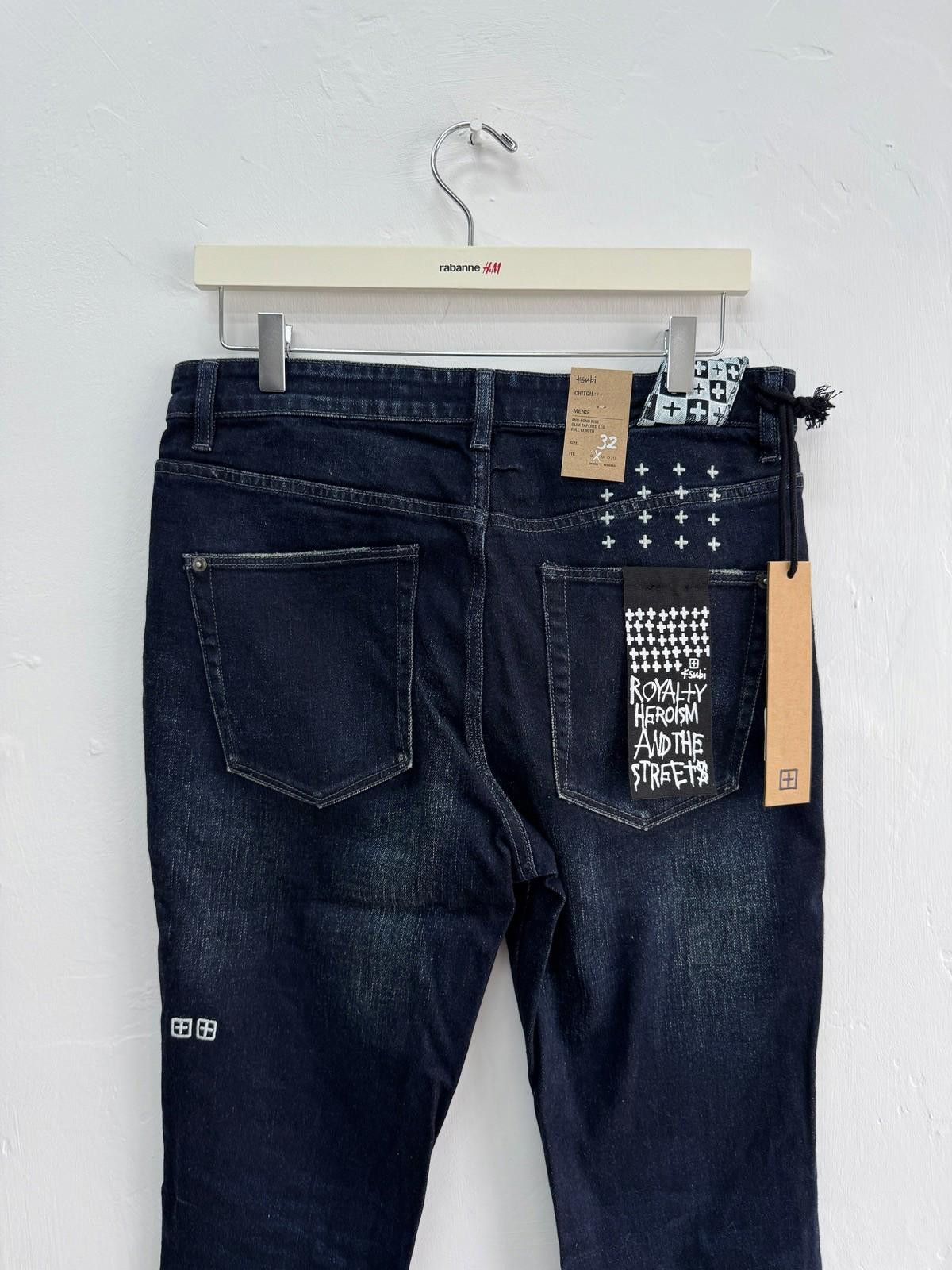 Ksubi new Ksubi mens denim jeans chitch check out navy blue 32 Size US 32 / EU 48 - 6 Thumbnail