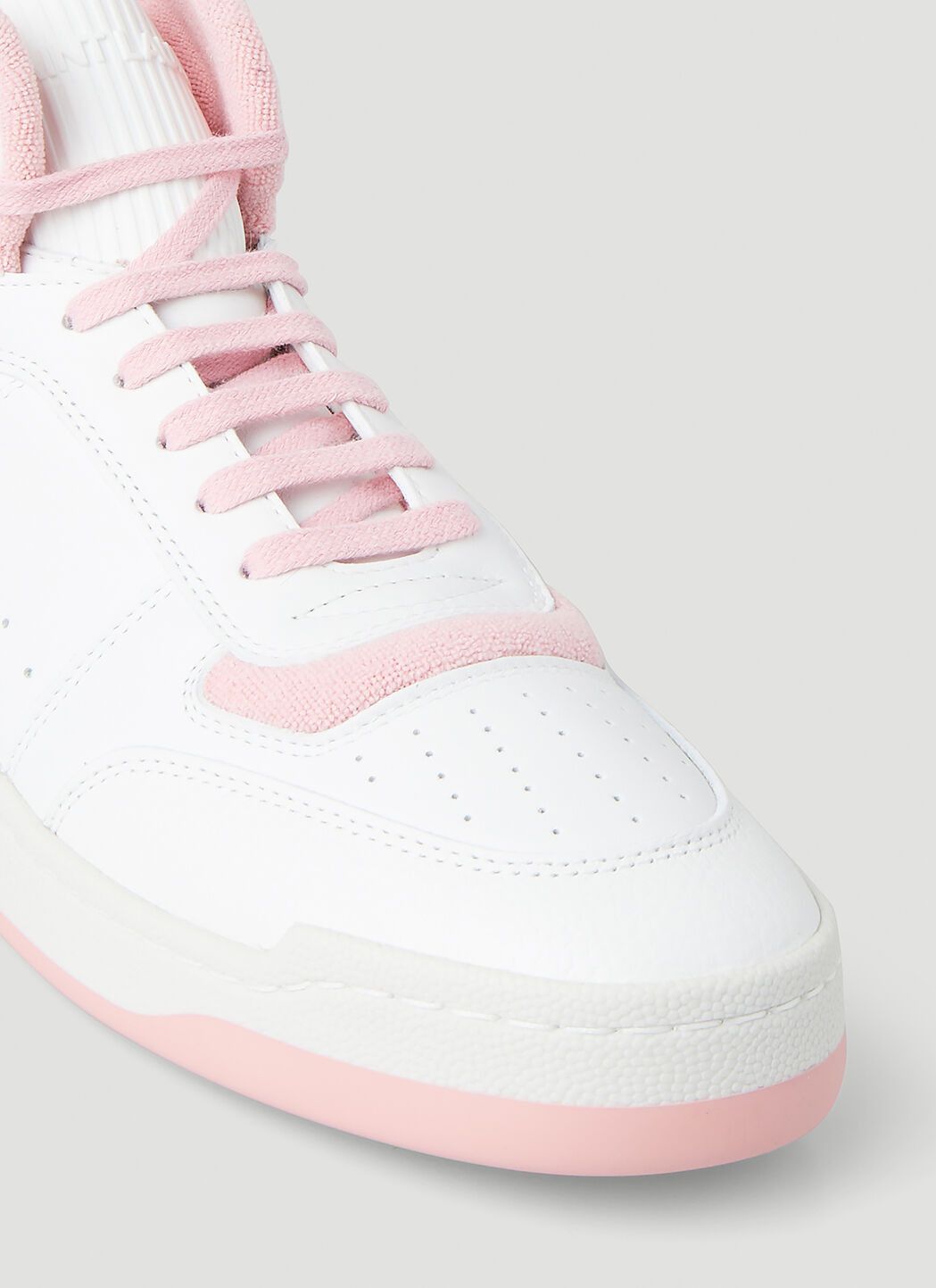 Saint Laurent Paris o1s1wg111024 Stan High Top Sneakers in Smooth Leather Size US 11.5 / IT 41.5 - 5 Thumbnail