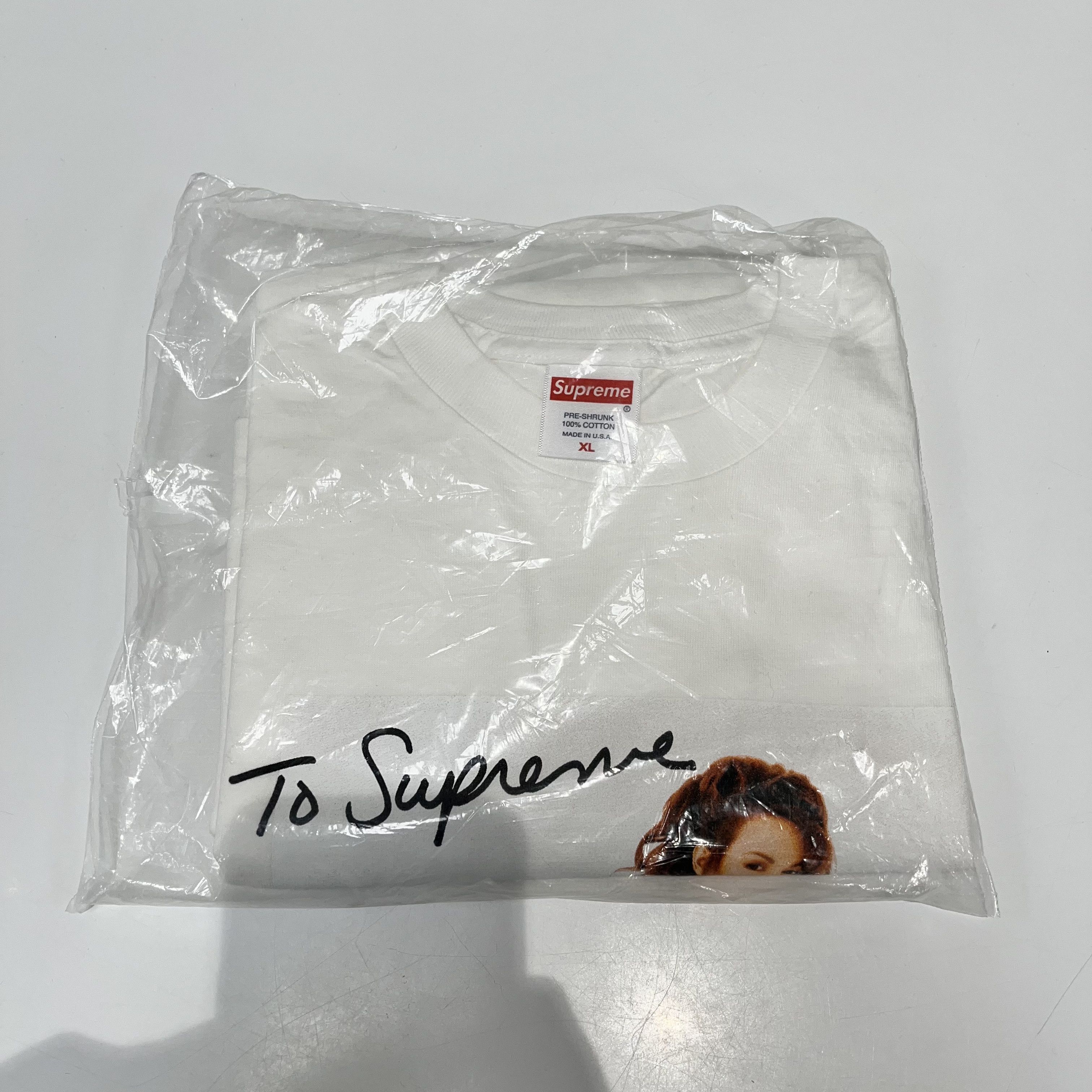 Supreme Supreme Mariah Carey Tee White Size US XL / EU 56 / 4 - 4 Thumbnail