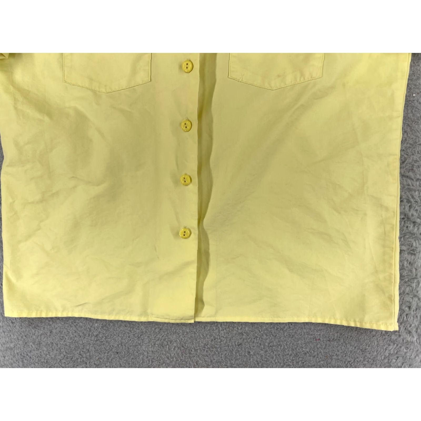Vintage VINTAGE Boy Scouts of America Shirt Womens 14 Yellow Official Blouse Button Up US Made Womens Size XL / US 12-14 / IT 48-50 - 5 Thumbnail