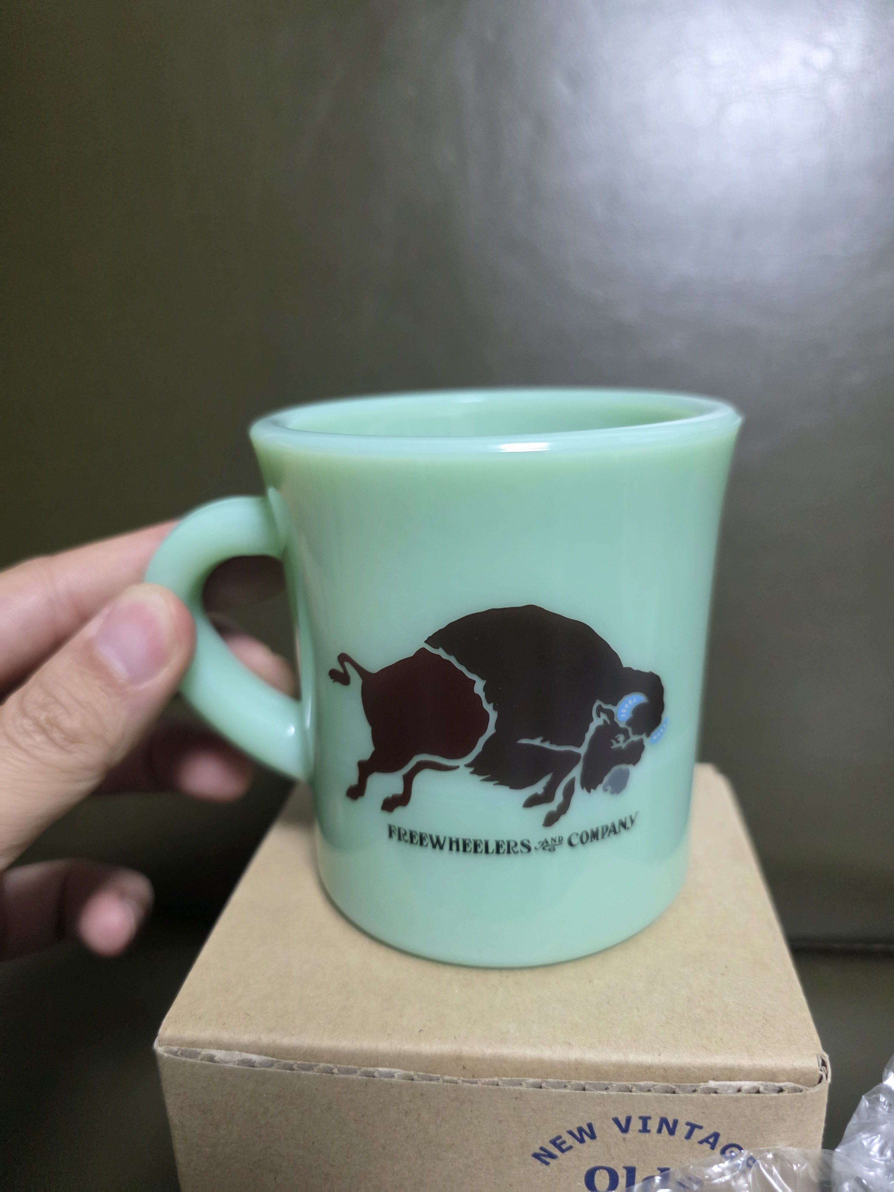 Freewheelers FREEWHEELERS BUFFALO and LOGO HEAVU MUG CUP Size ONE SIZE - 2 Thumbnail